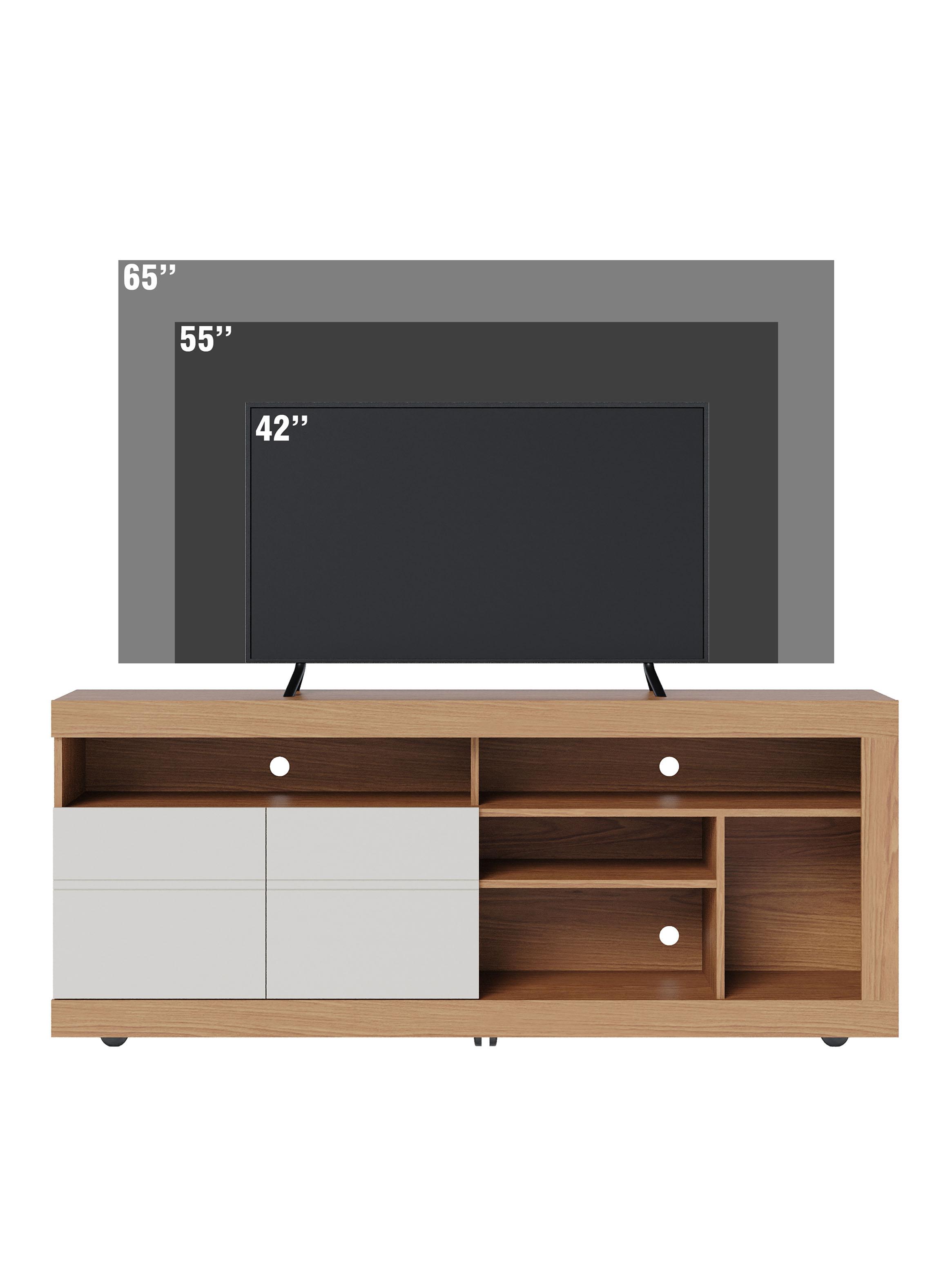 Rack TV 65' Noronha + Vitrina + Arrimo-2