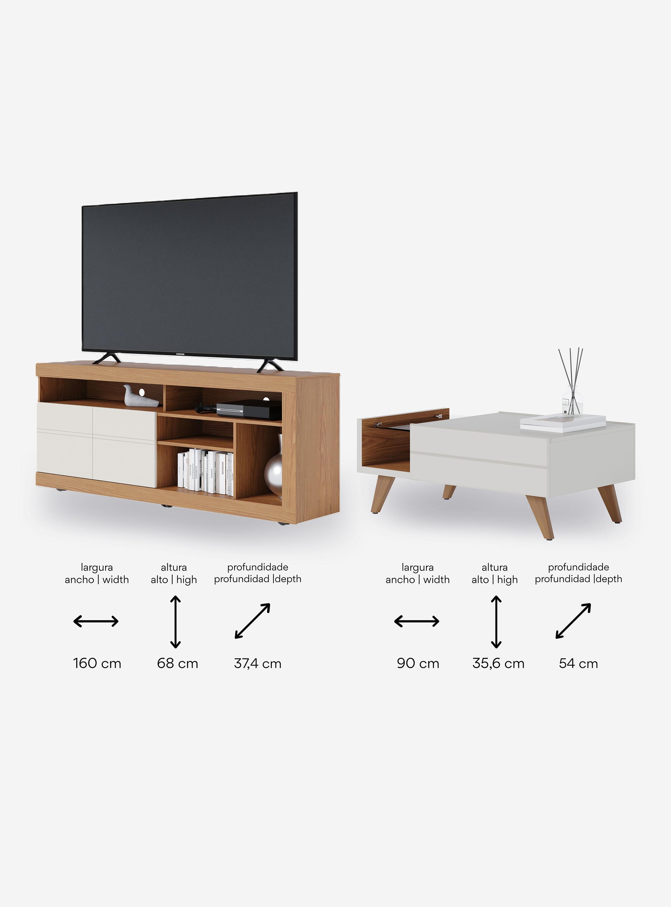 Rack TV + Mesa Inaja-1