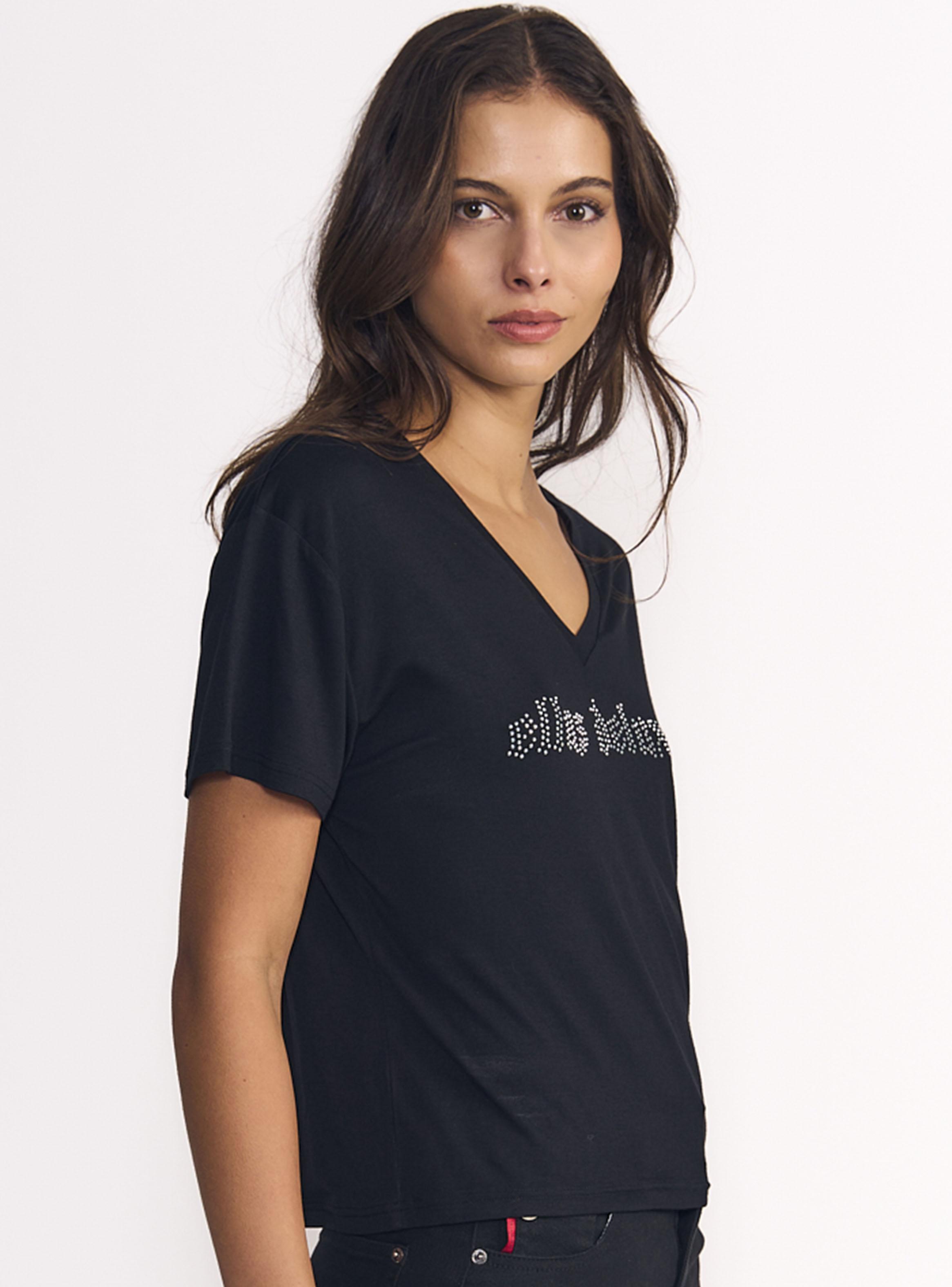 Polera Box Fit V Neck Deluxe-2