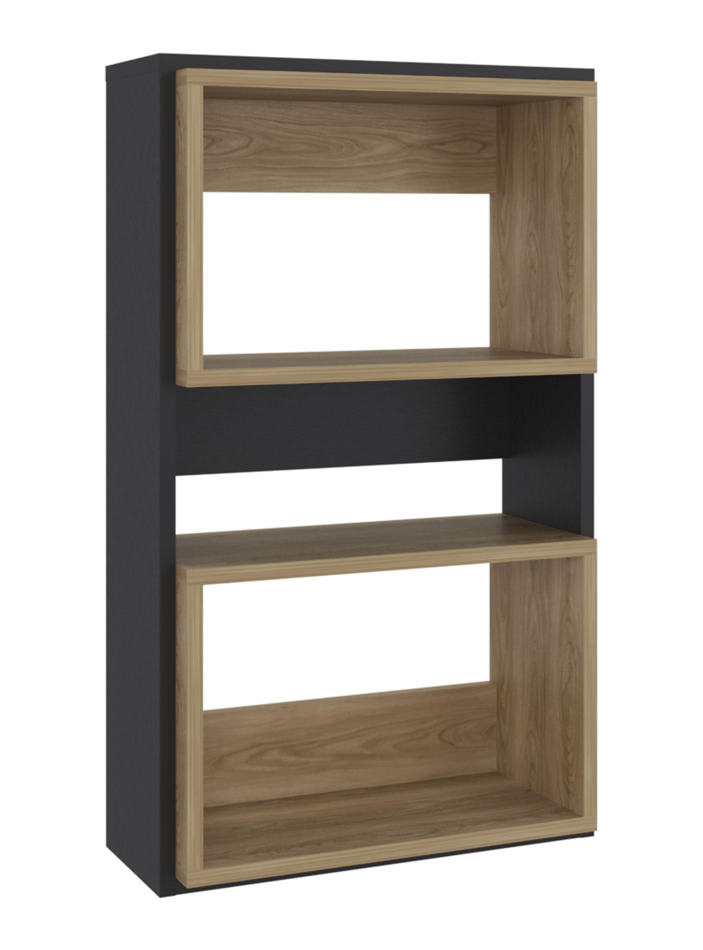 Mueble Auxilar Muro Baño Eco Wengue y Fresno-2