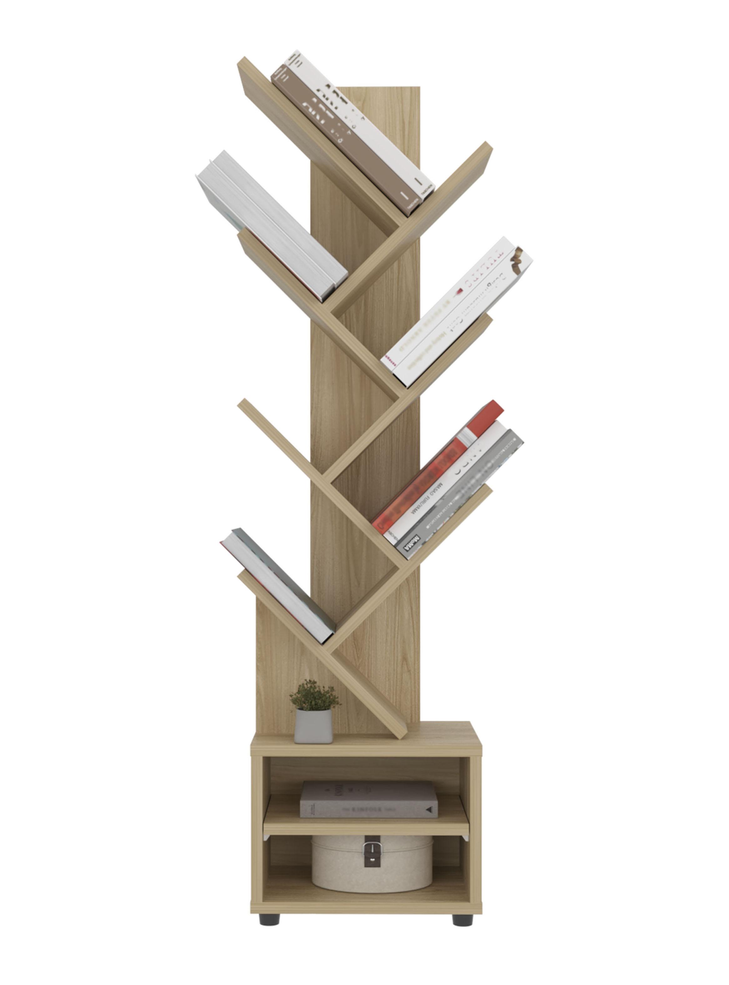 Librero Kingstree Fresno 116.1x30.5x21 cm-3