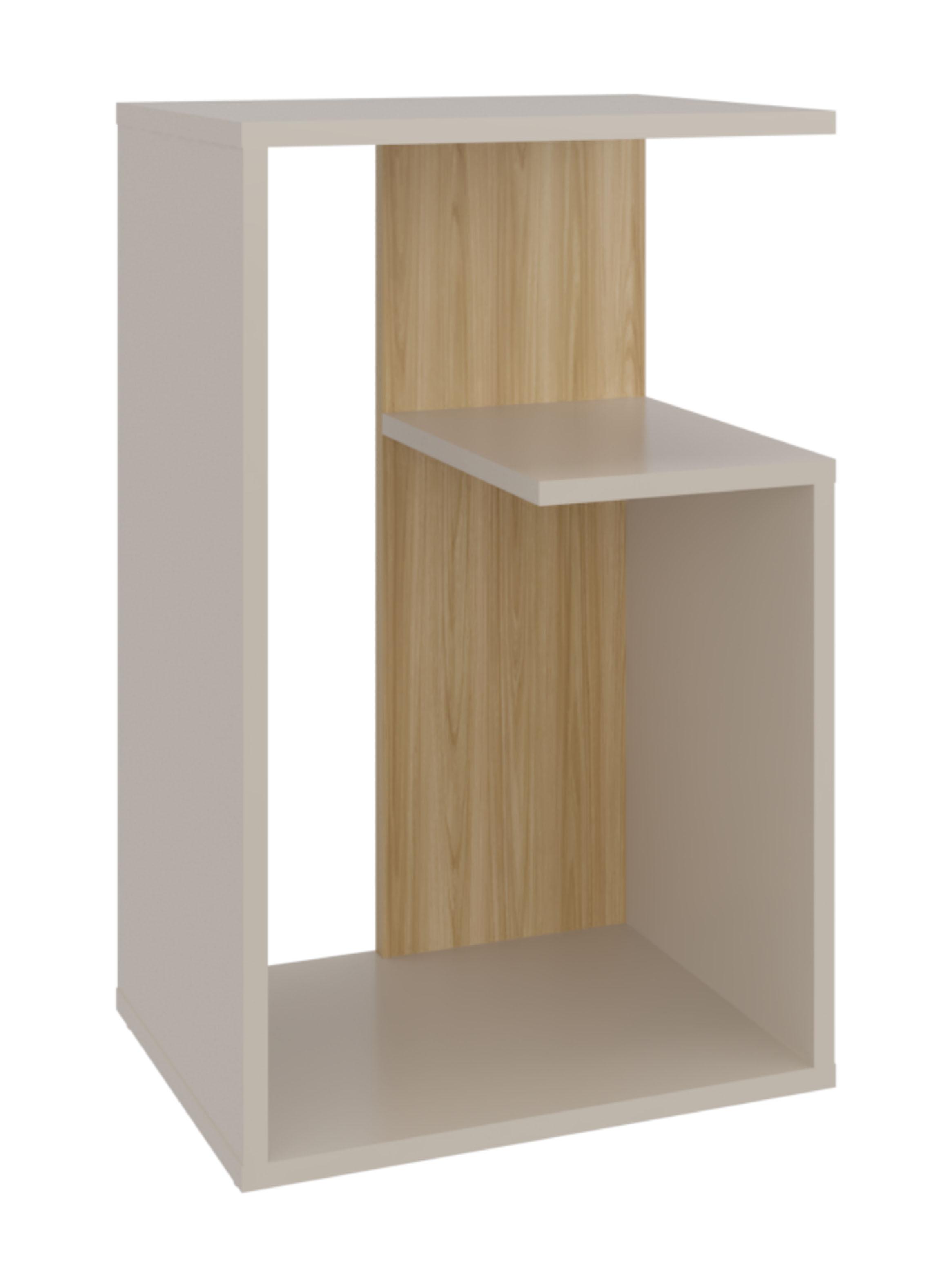 Mesa Lateral Adel 63.4x39.8x30 cm Capri y Fresno-2