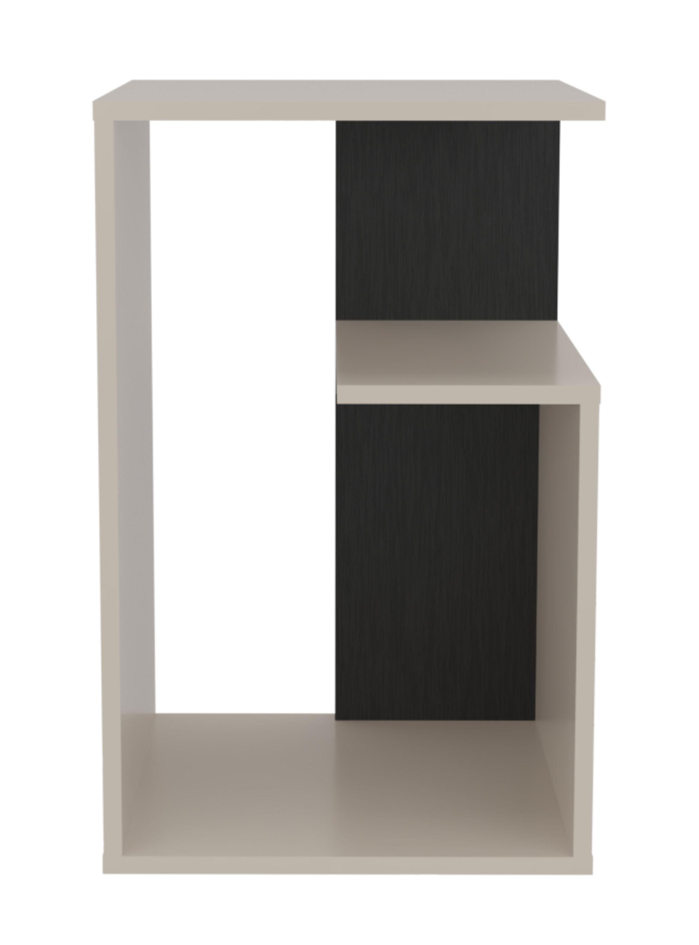 Mesa Lateral Adel 63.4x39.8x30 cm Capri y Wengue-0