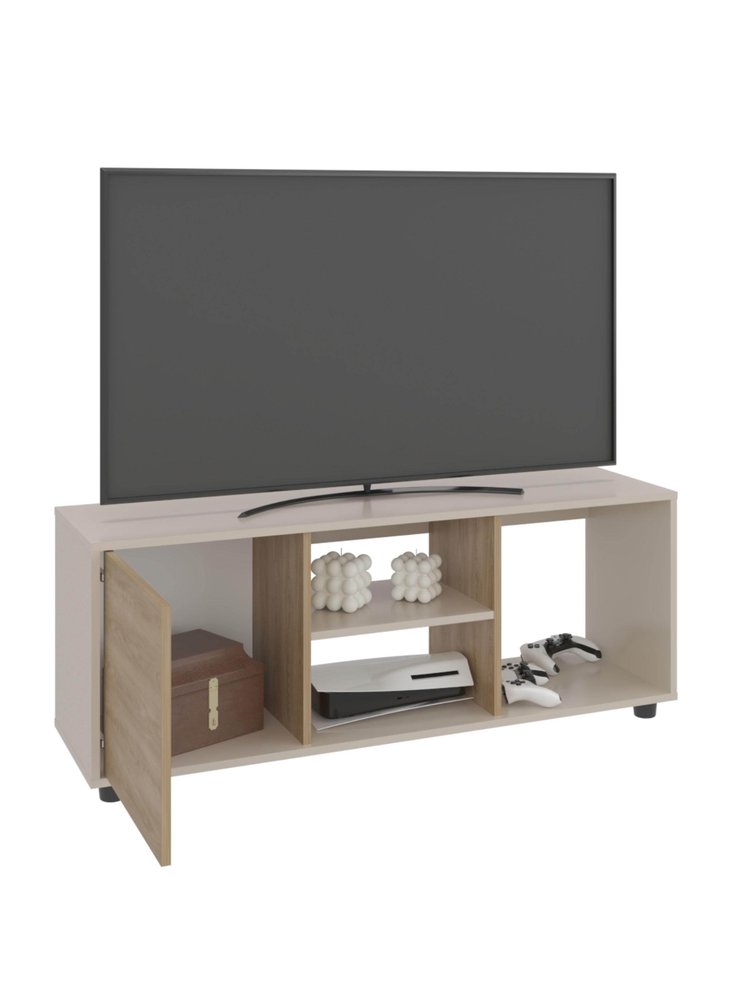 Rack TV 50' Adel 120.3x34.9x46.7 cm Capri y Fresno-3