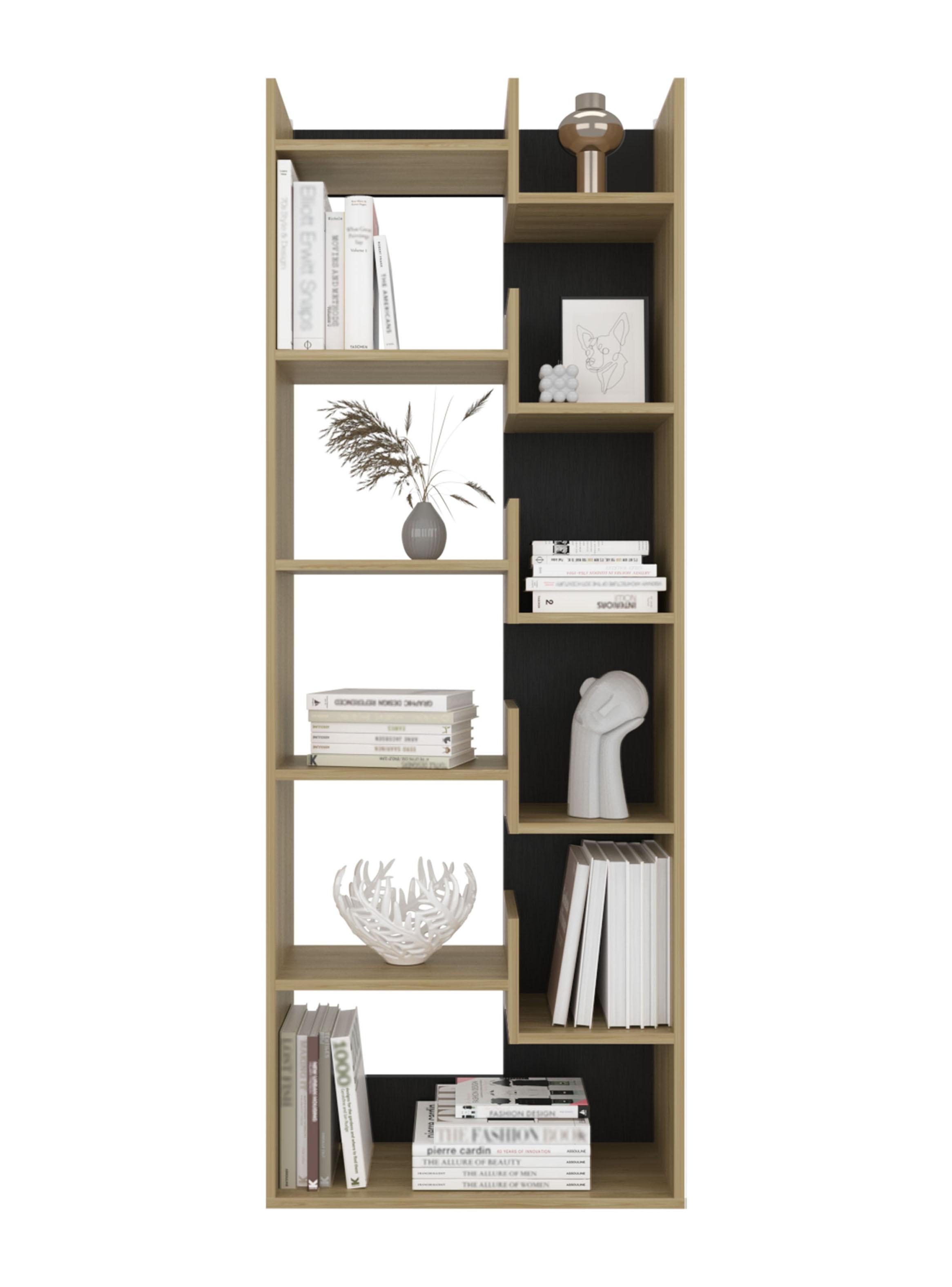 Biblioteca 6 Niveles Clover Fresno y Wengue-3