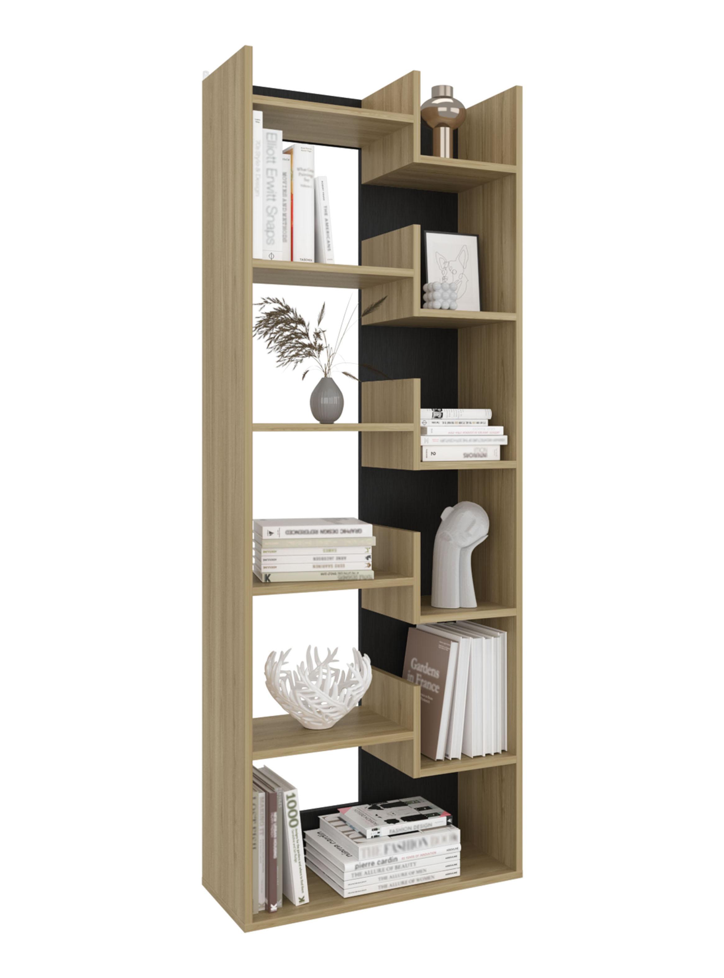 Biblioteca 6 Niveles Clover Fresno y Wengue-4