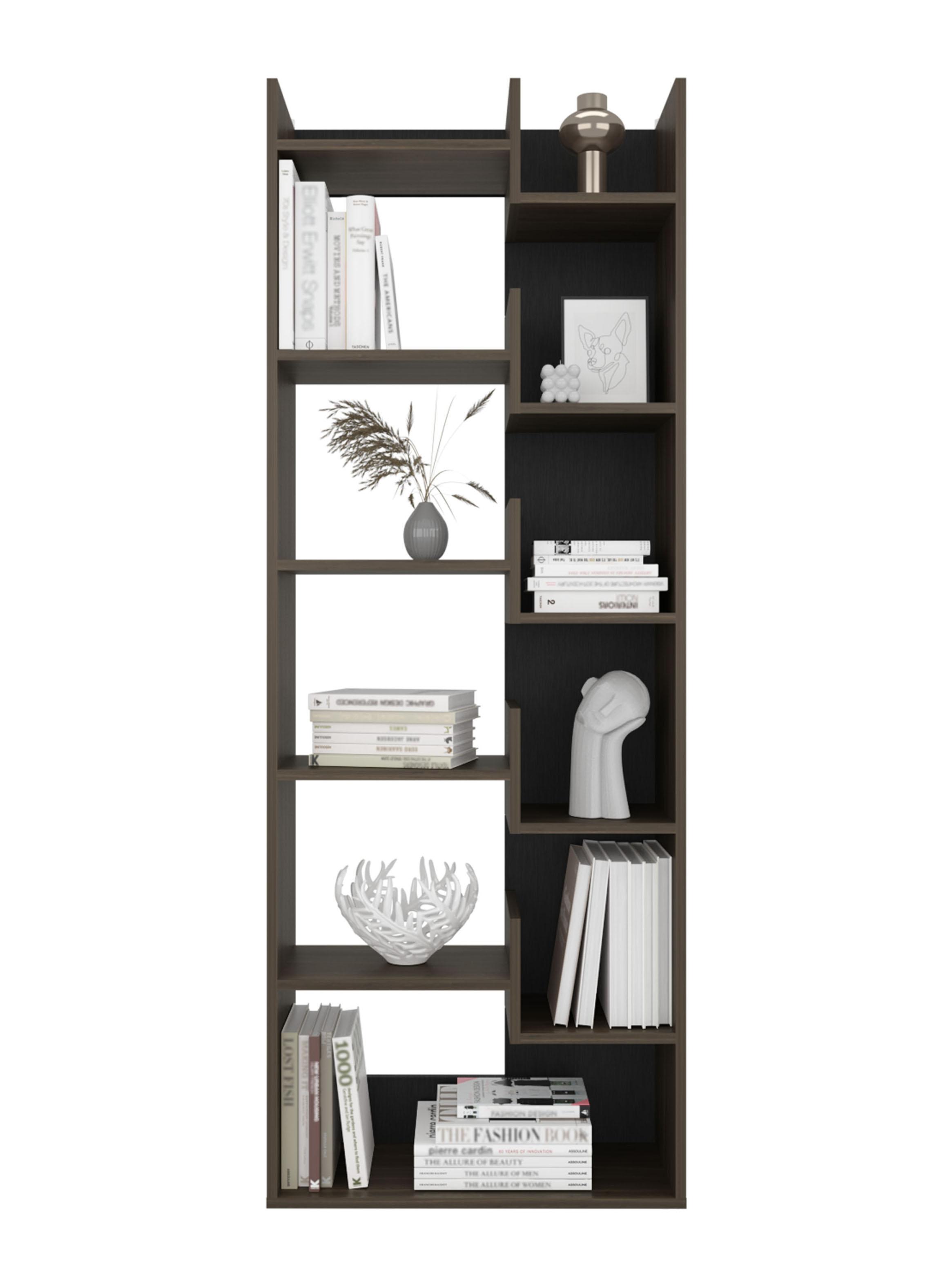 Biblioteca 6 Niveles Clover Milan y Wengue-3
