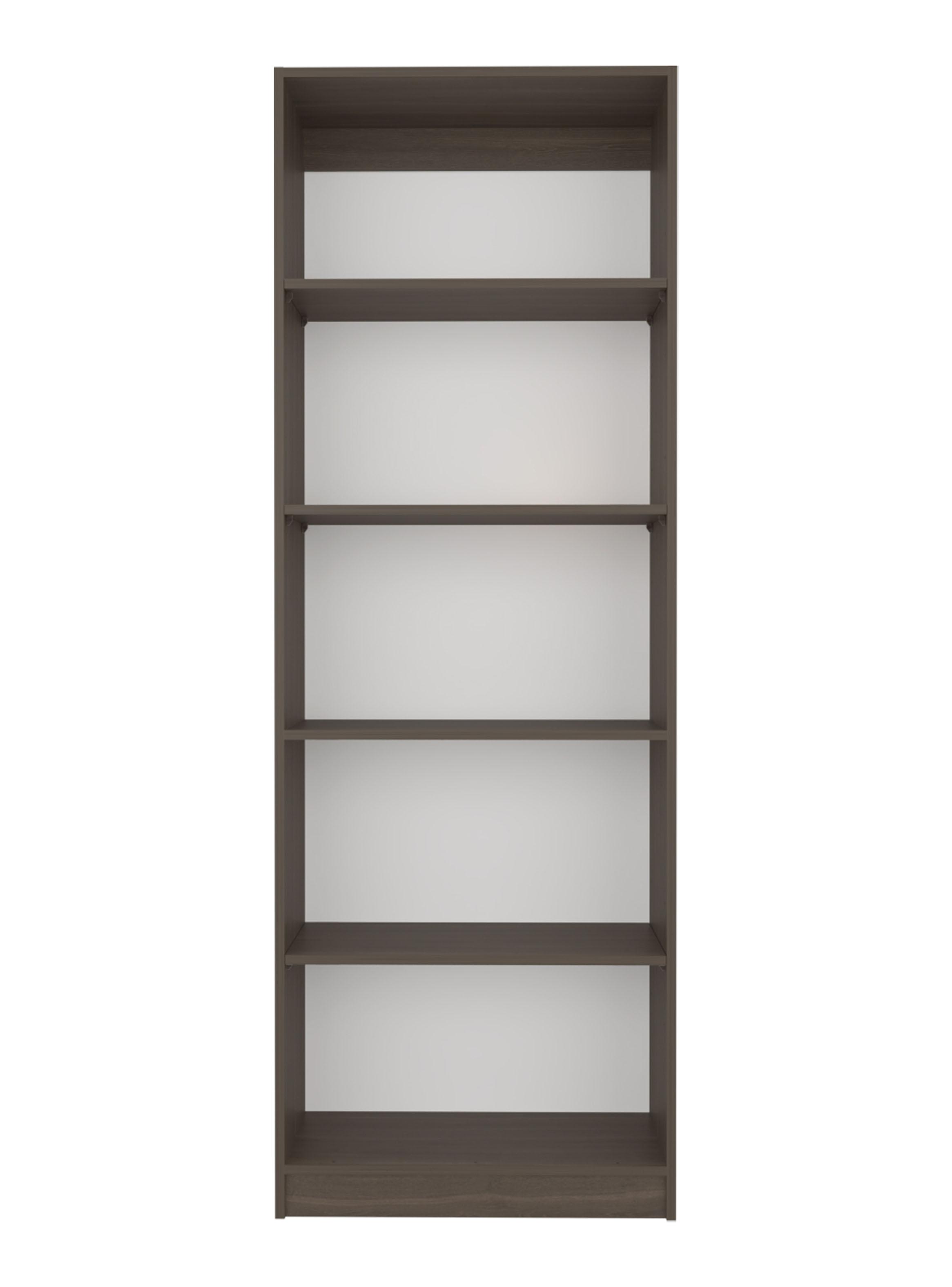 Biblioteca Estante Home E3 5 Niveles Milan y Blanco-0