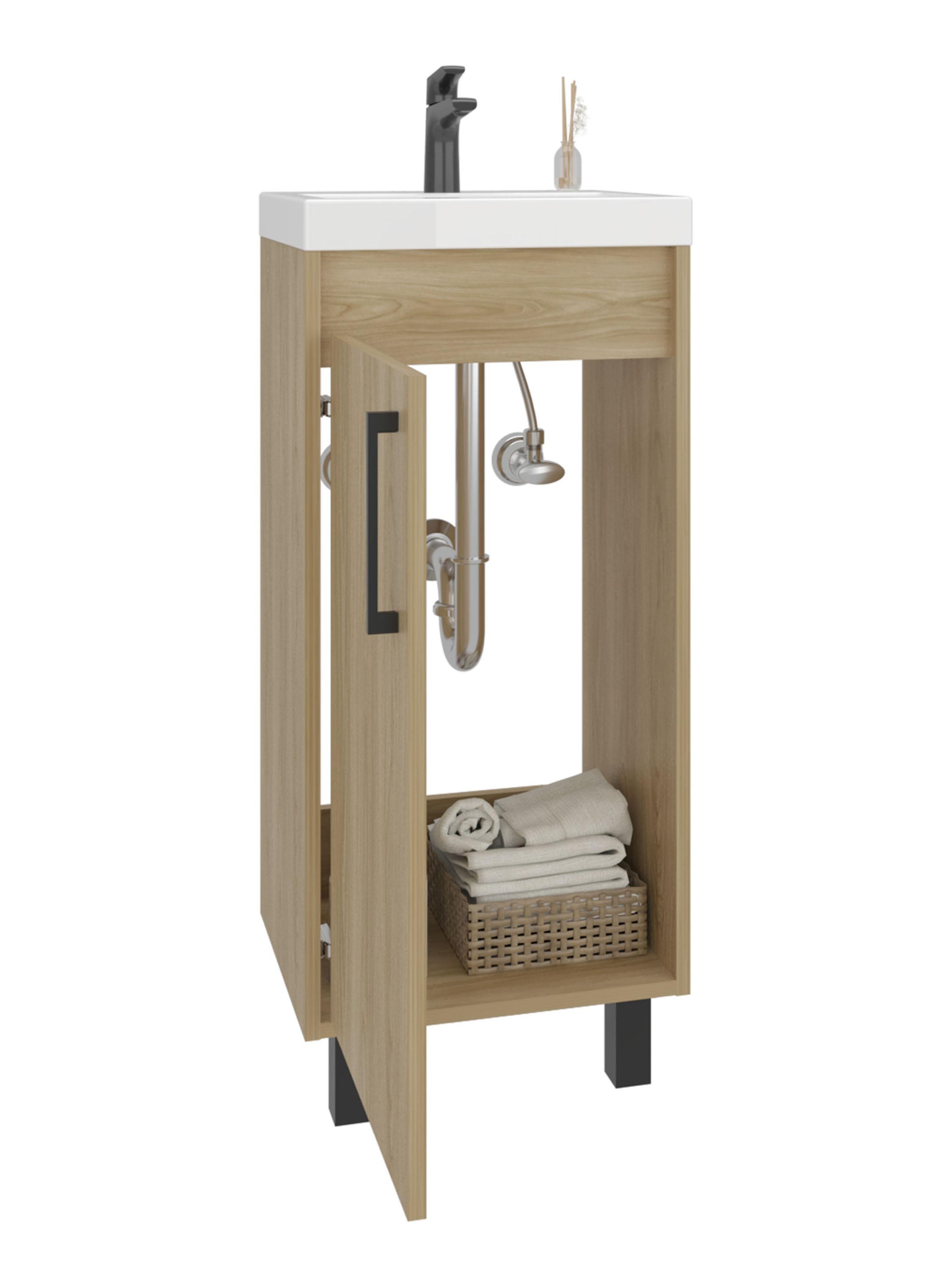 Vanitorio Oxford 1 Puerta 86.4x32.5x39.6 cm Fresno-3