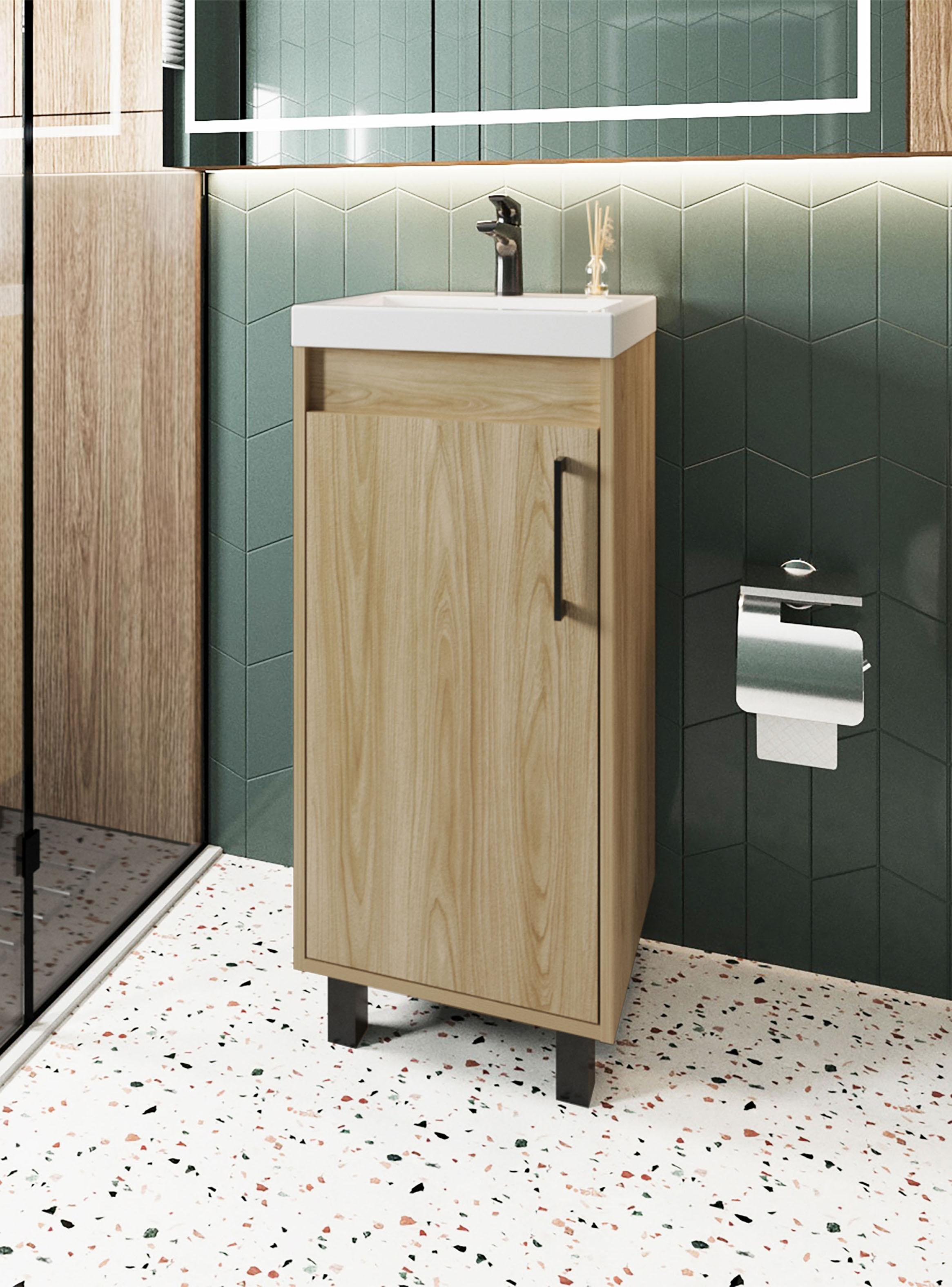 Vanitorio Oxford 1 Puerta 86.4x32.5x39.6 cm Fresno-5