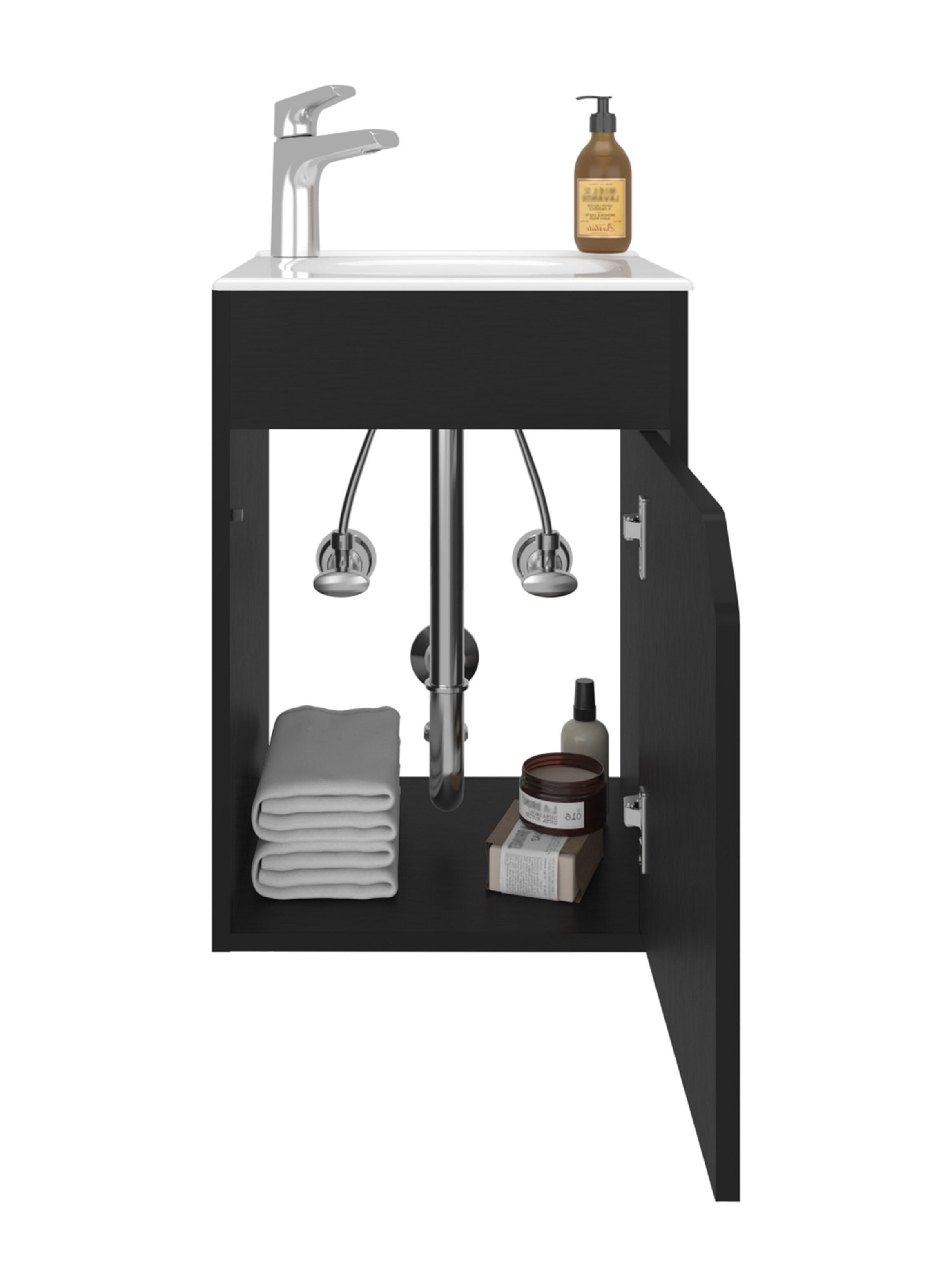 Vanitorio Flotante Bethel 1 Puerta Wengue-2