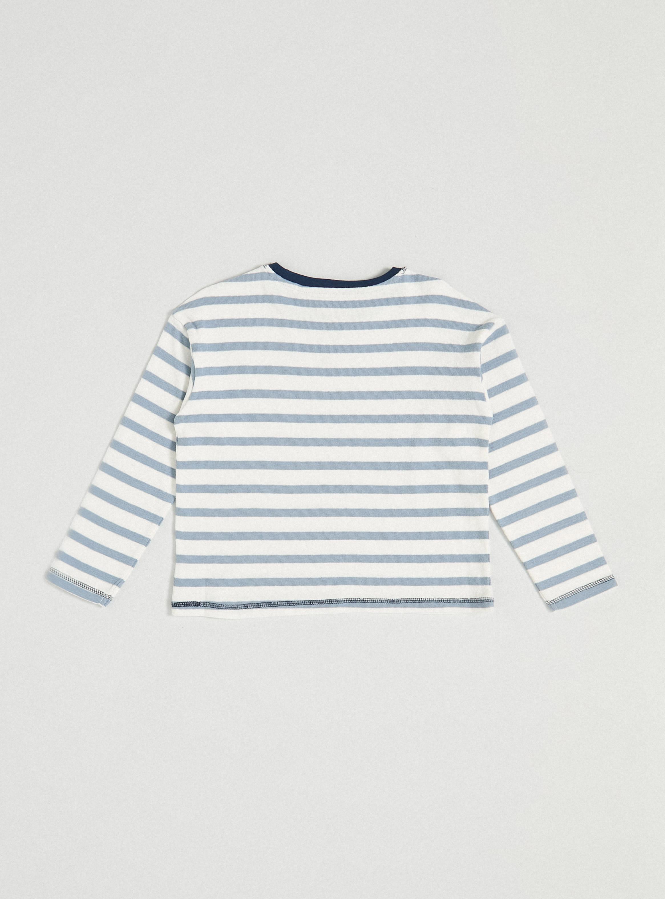 Polera con Rayas Terry-2