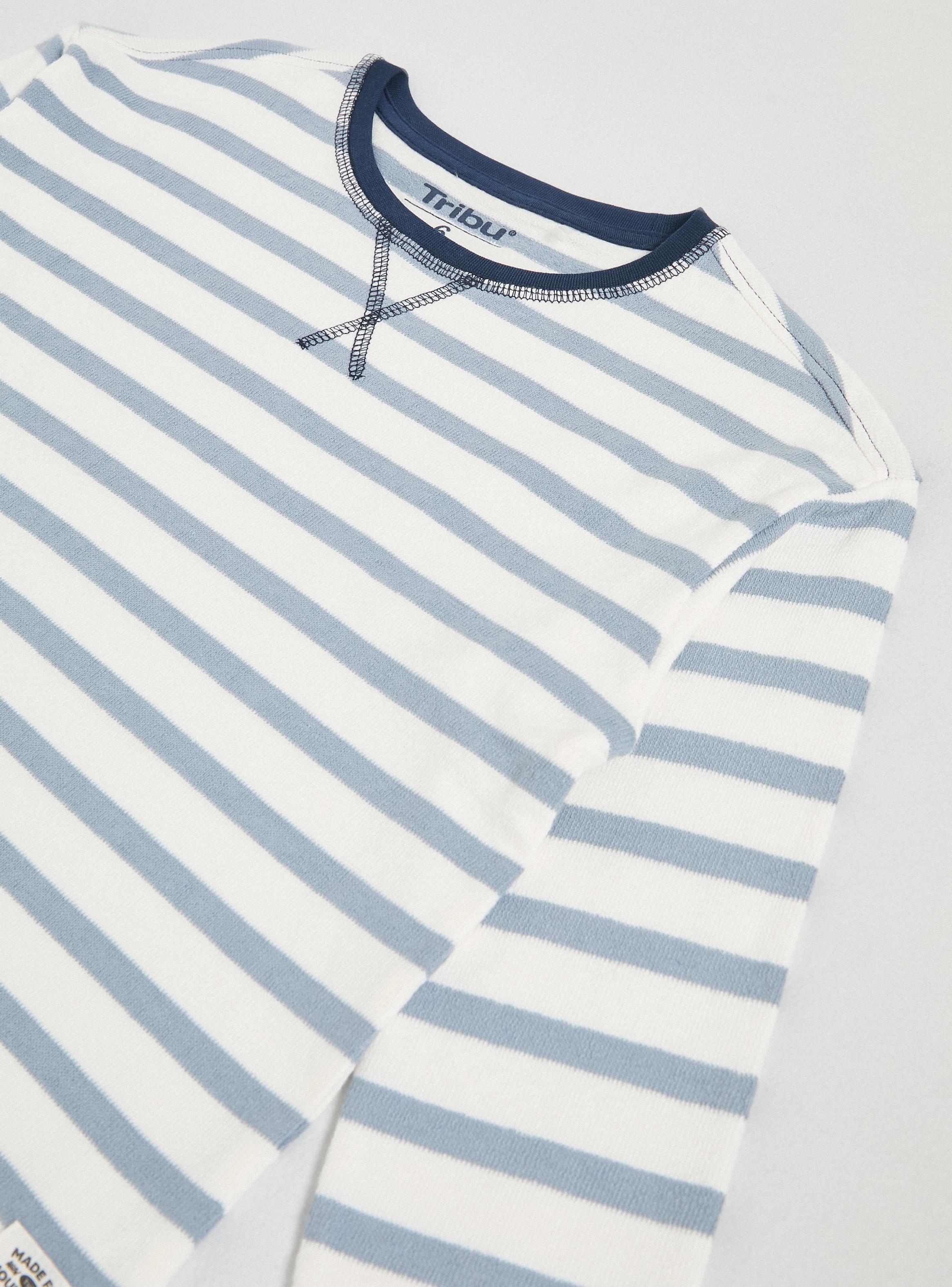 Polera con Rayas Terry-3