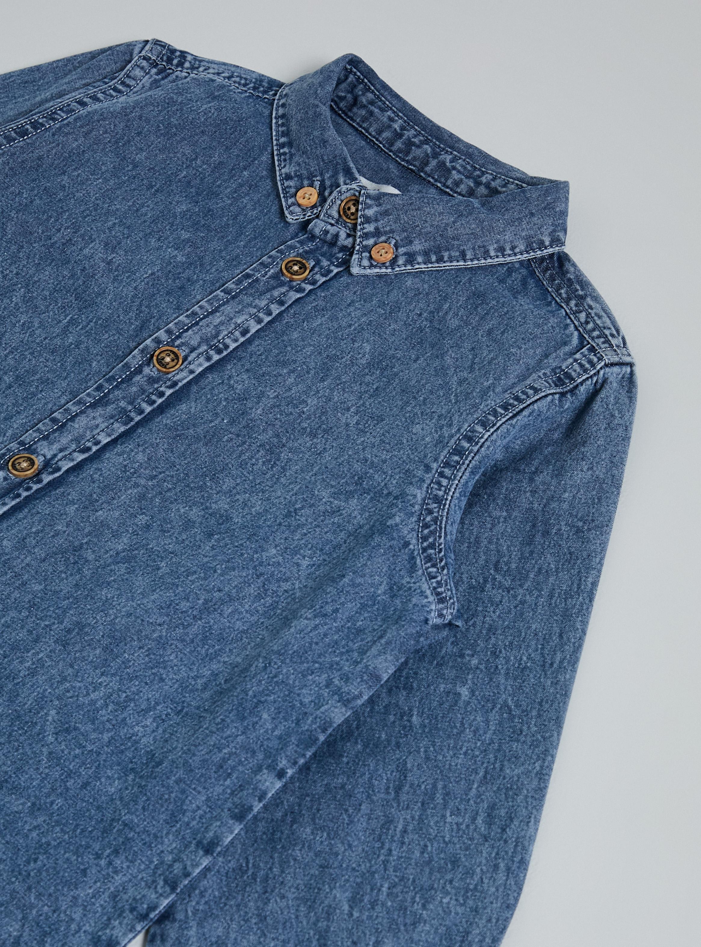 Camisa Denim de Algodón-3