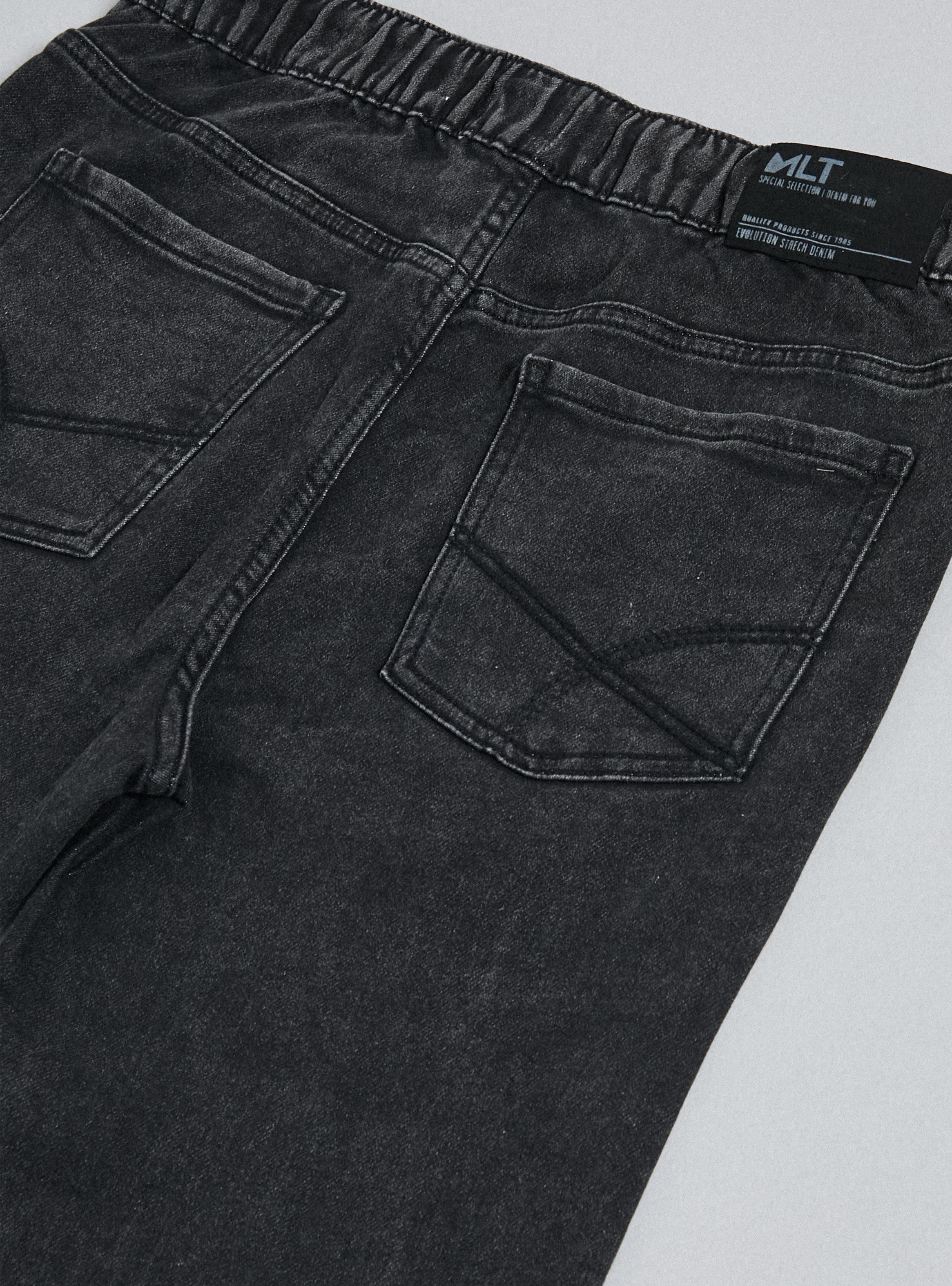 Jeans Jogger con Bolsillos Marcados-2