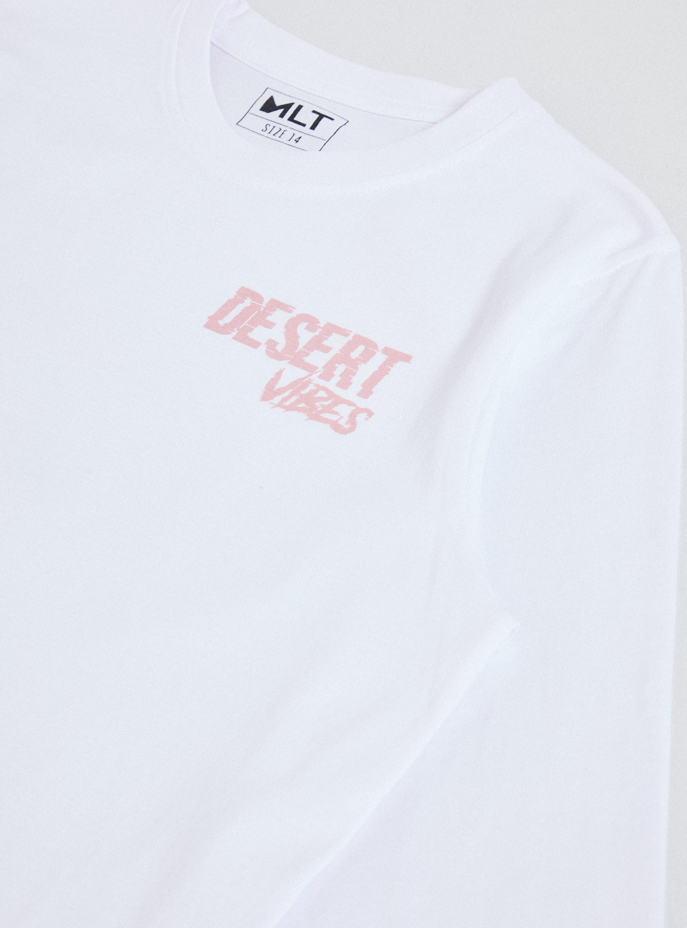 Polera Básica Estampado Juvenil Espalda-2