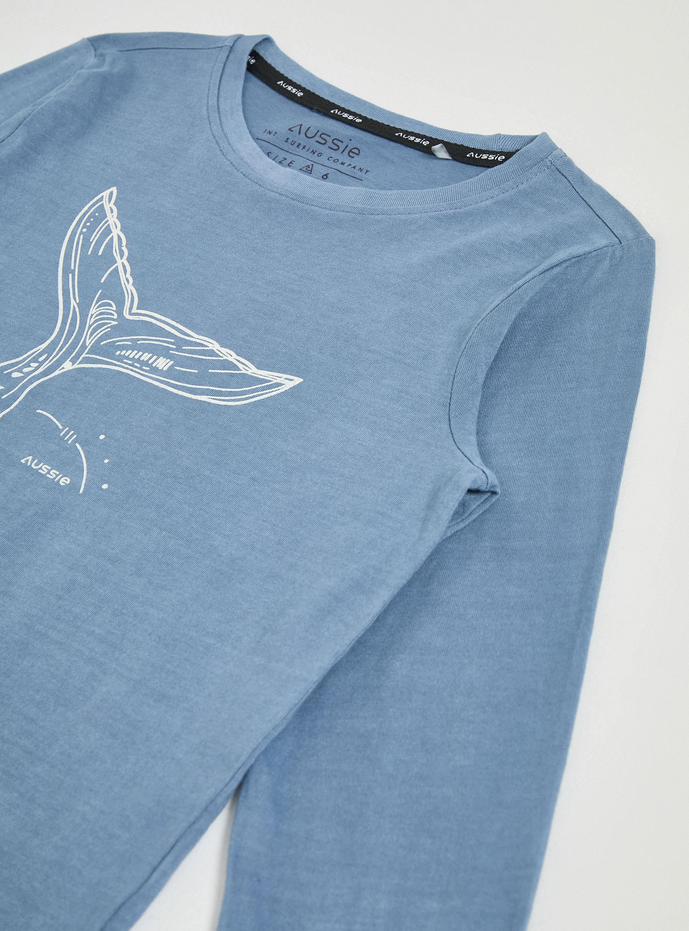 Polera Estampado Delantero Ballena-3