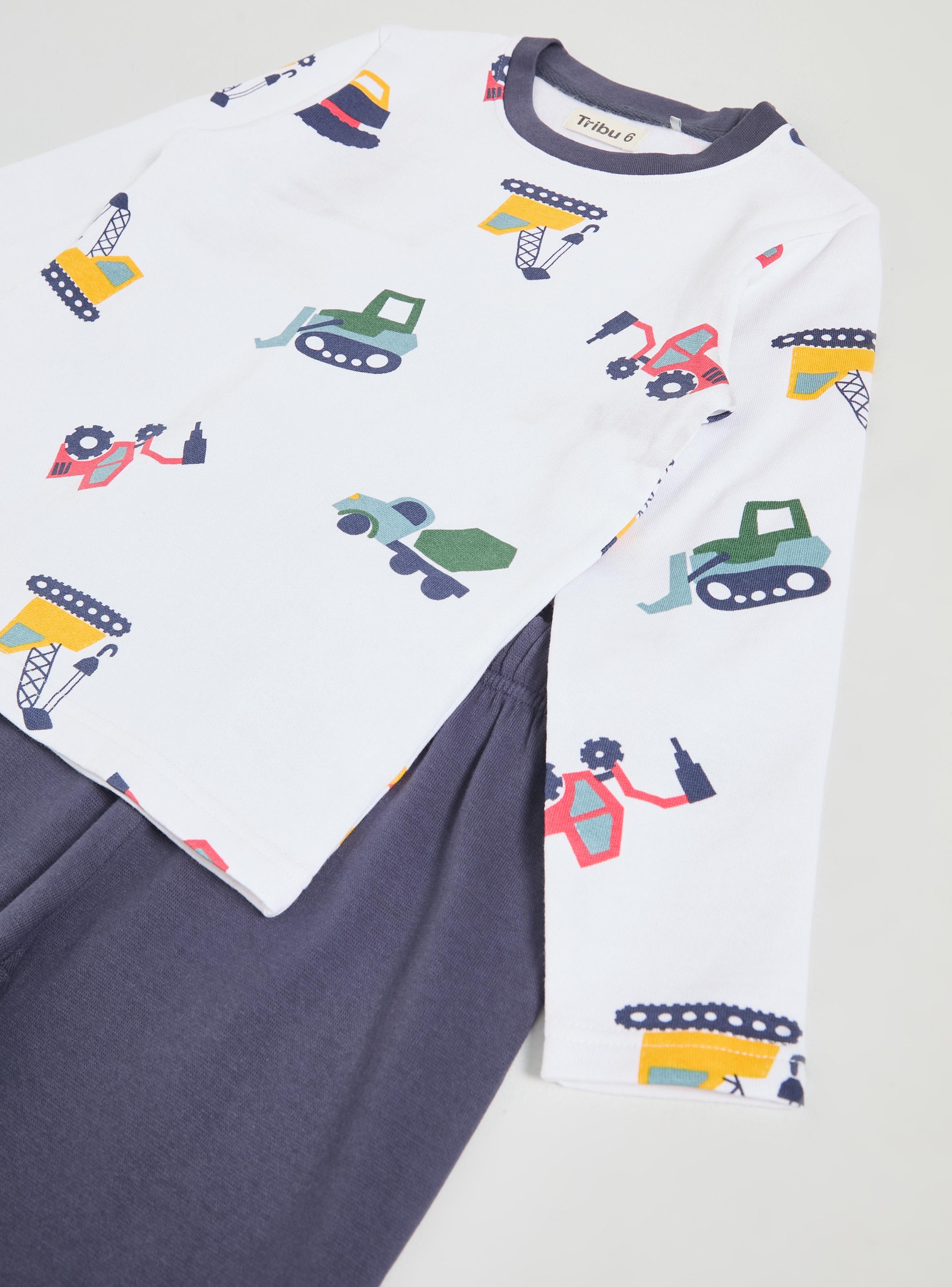 Pijama Estampado Automóviles Niño-3