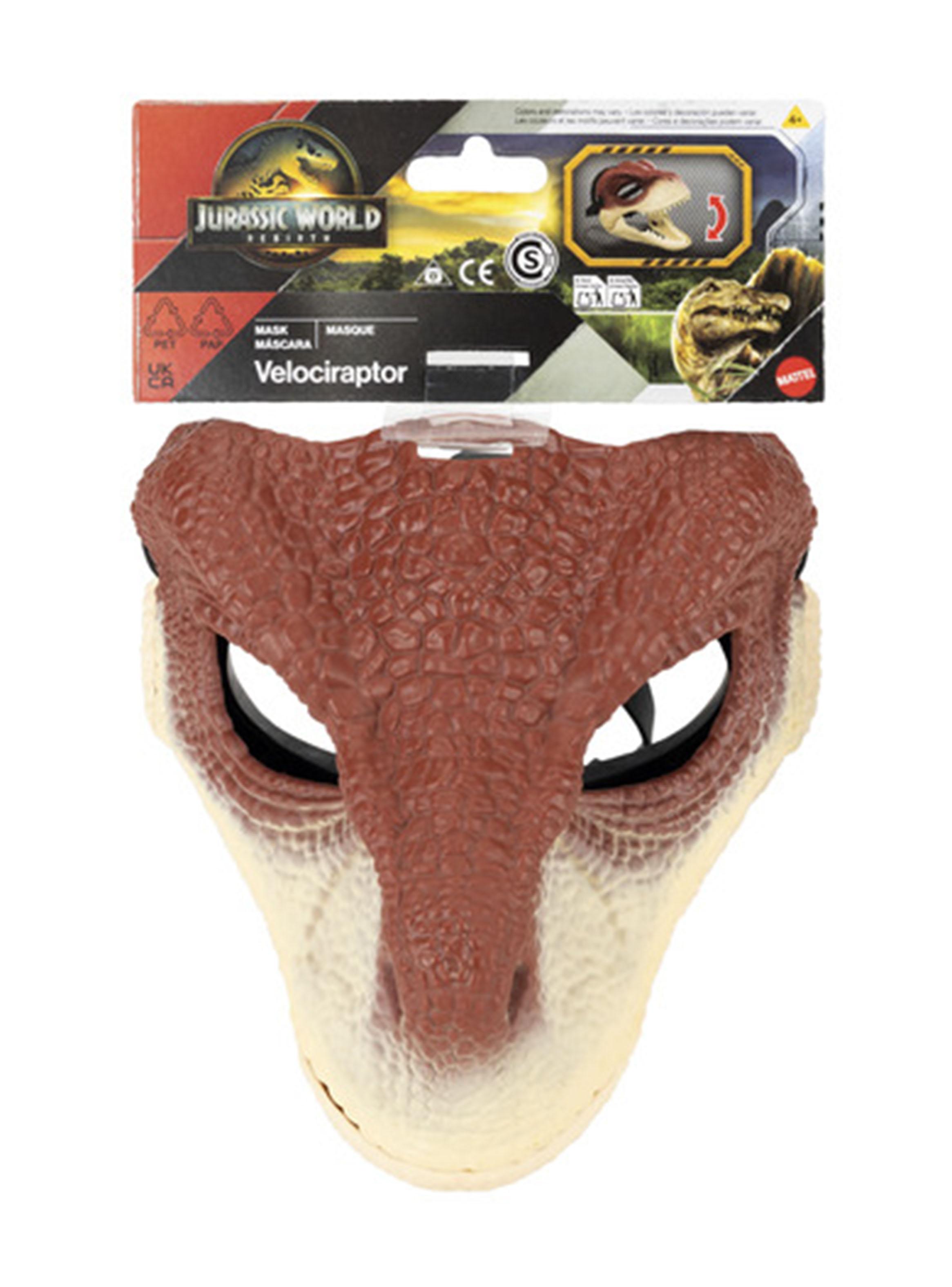 Jurassic World Rebirth Máscara Raptor-1