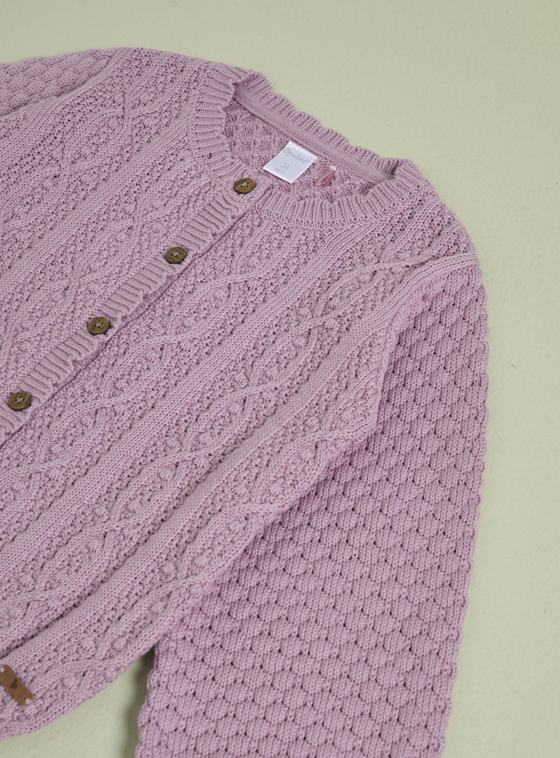 Chaleco con Diseño Trenzado-3