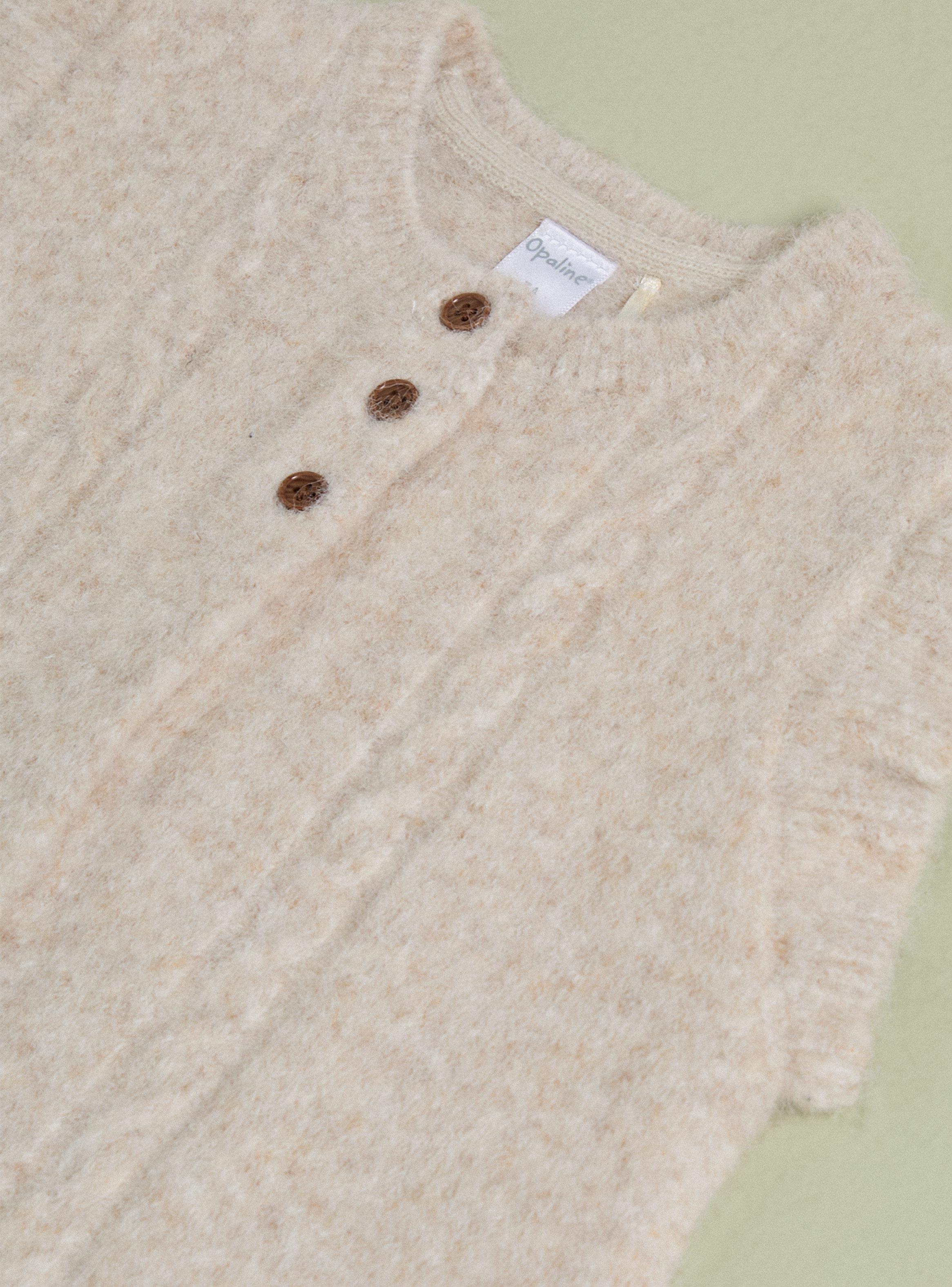 Chaleco Acanalado con Vuelitos en Hombros-3