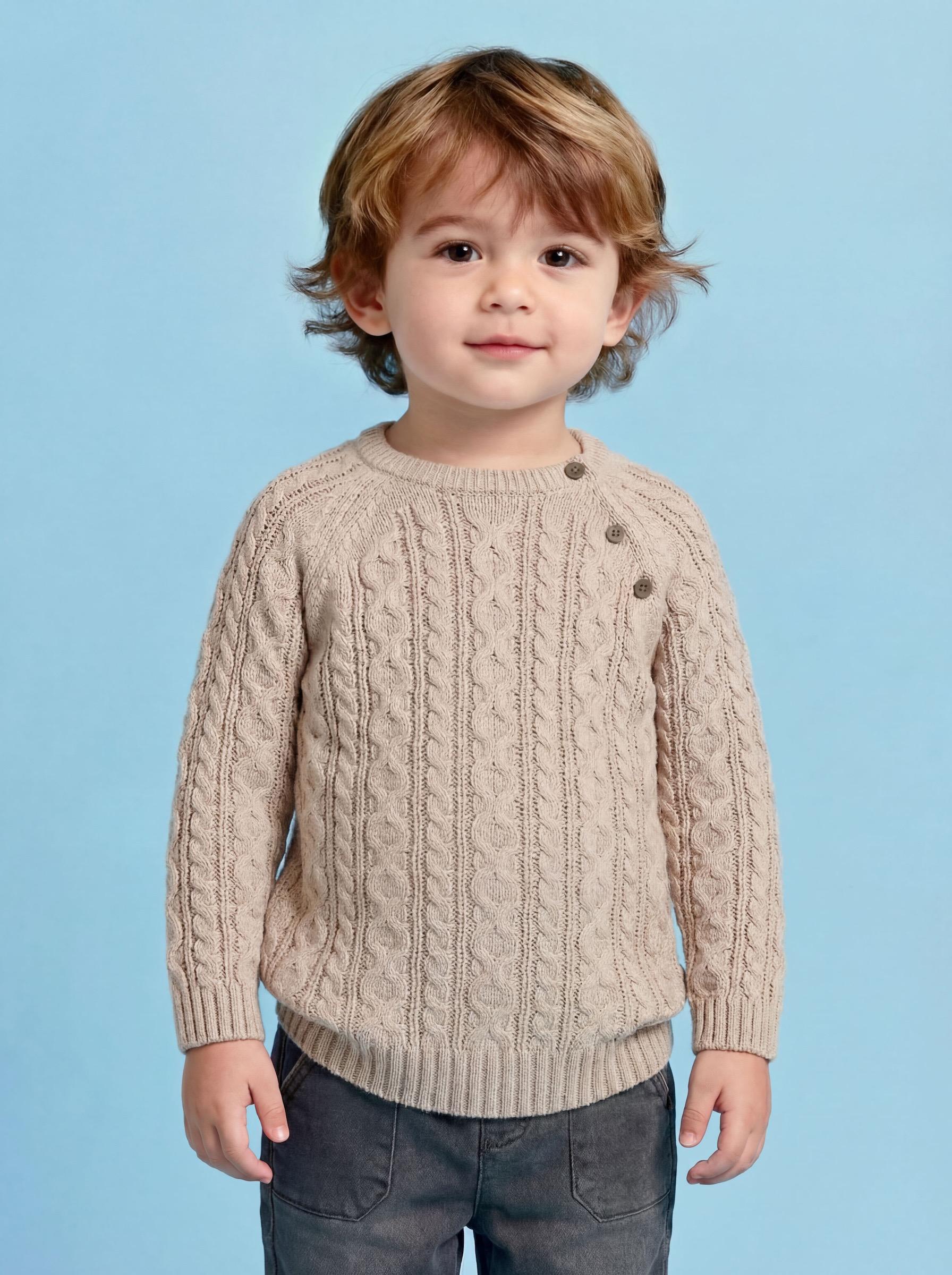 Sweater con Parches Suede en Codos-0