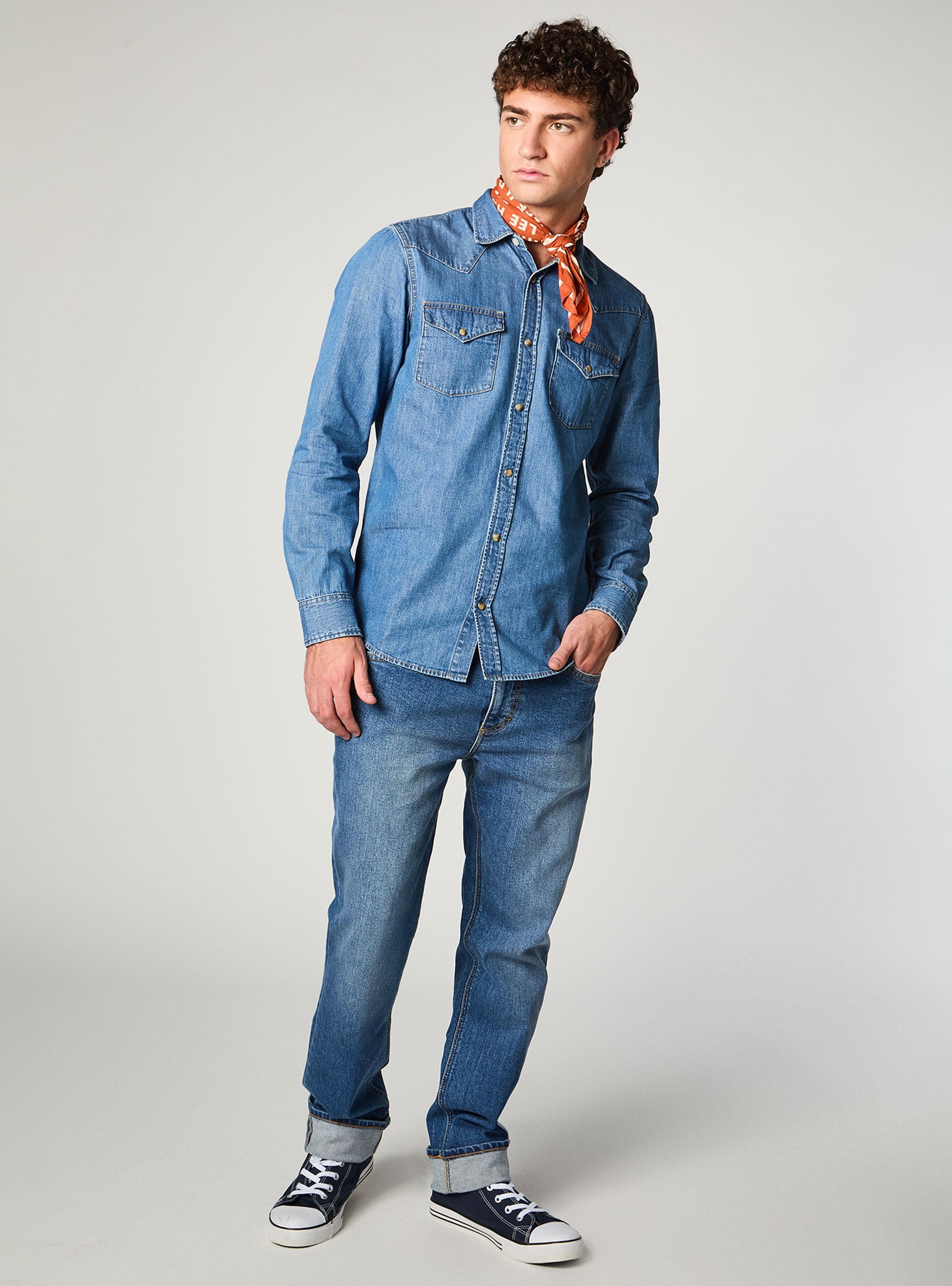 Jeans Roberti Tiro Medio Regular Fit-3