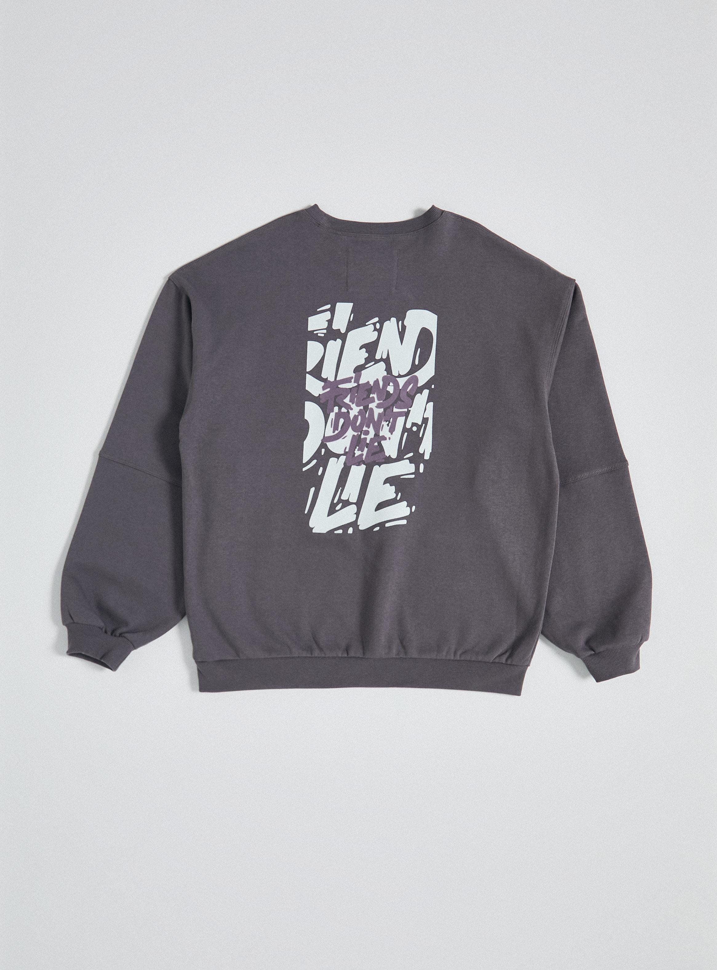 Polerón Crew con Estampado Espalda-2