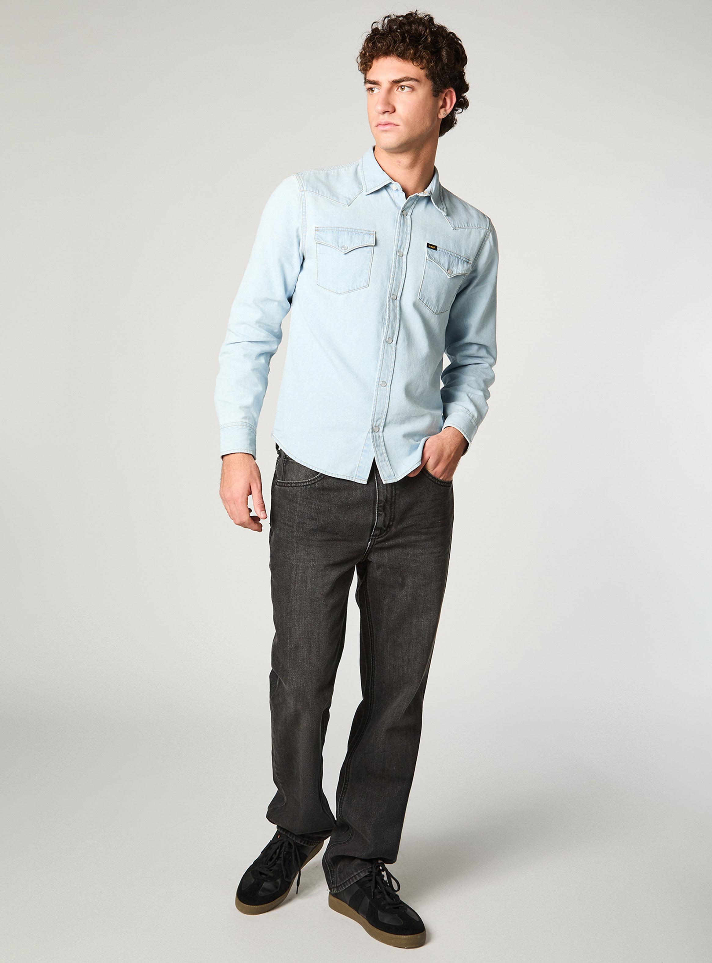 Jeans West Regular Fit Tiro Medio-3