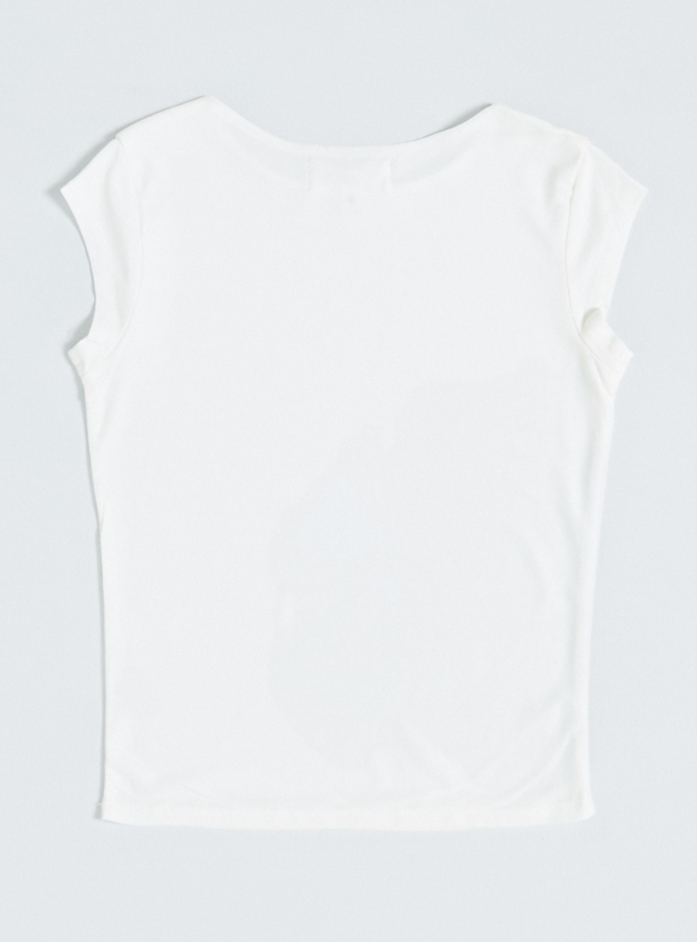 Polera Mesh Estampado Hibisco-2