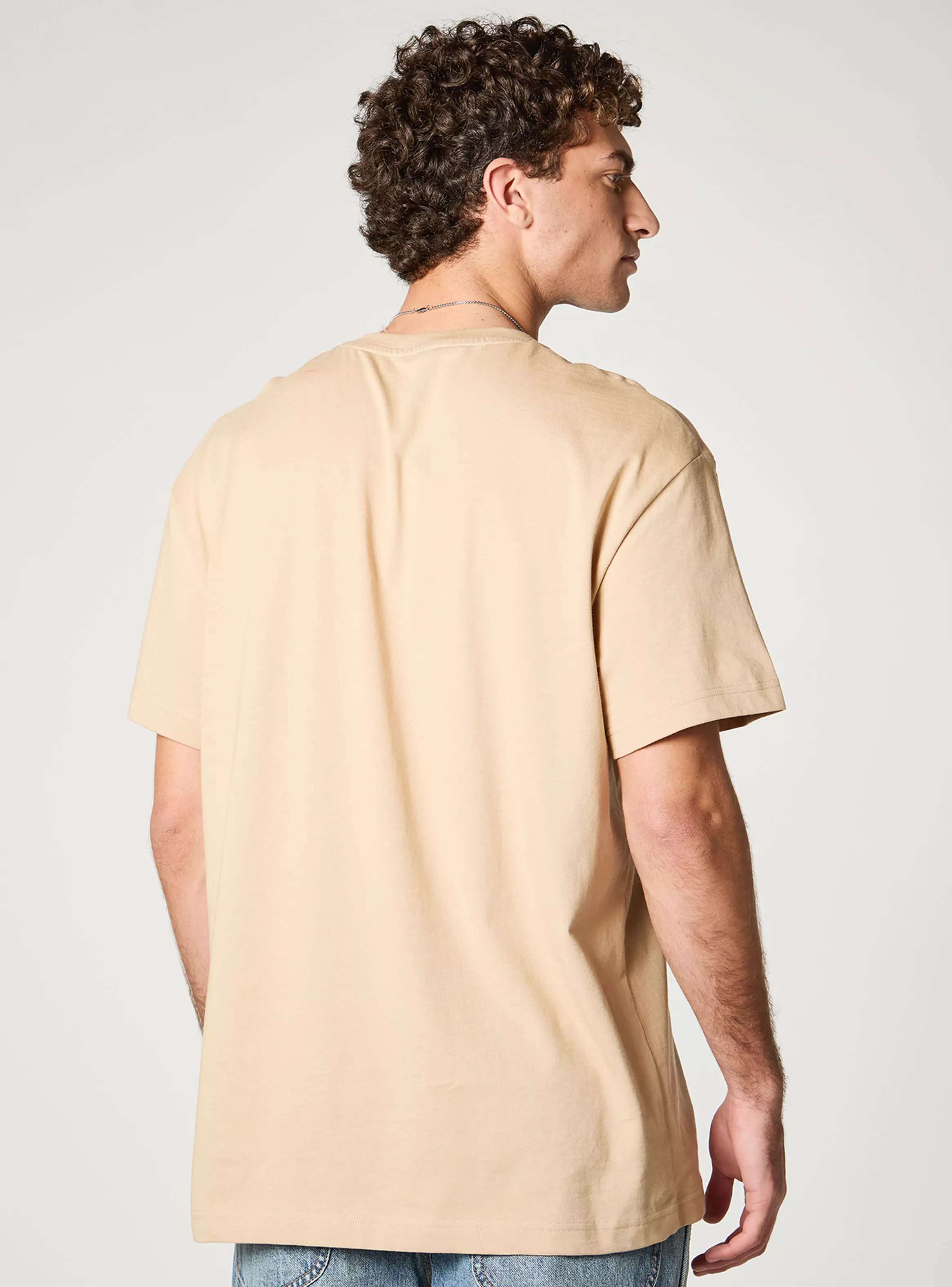 Polera Lisa Casual Manga Corta-1