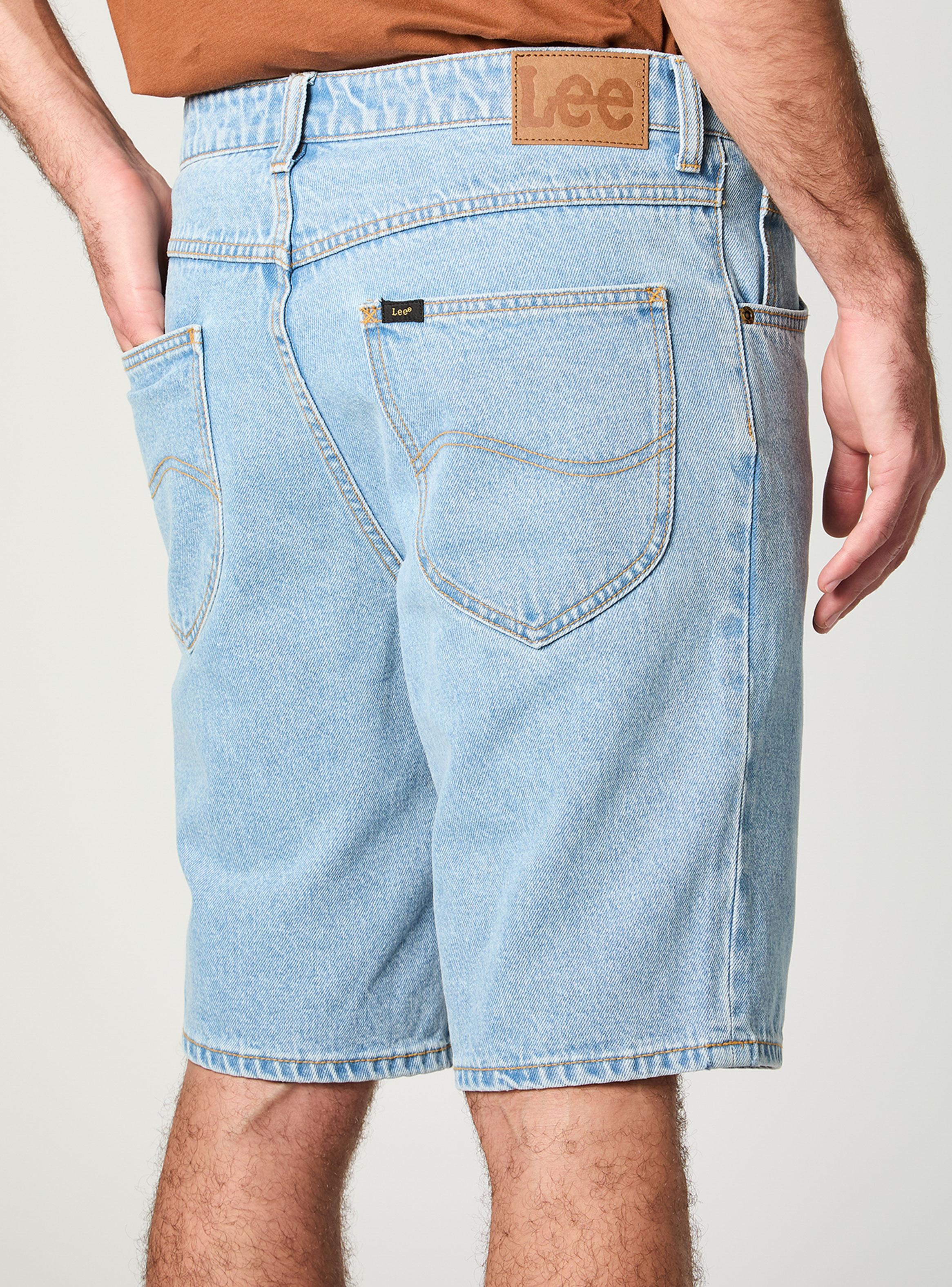 Short Denim Tiro Medio-2