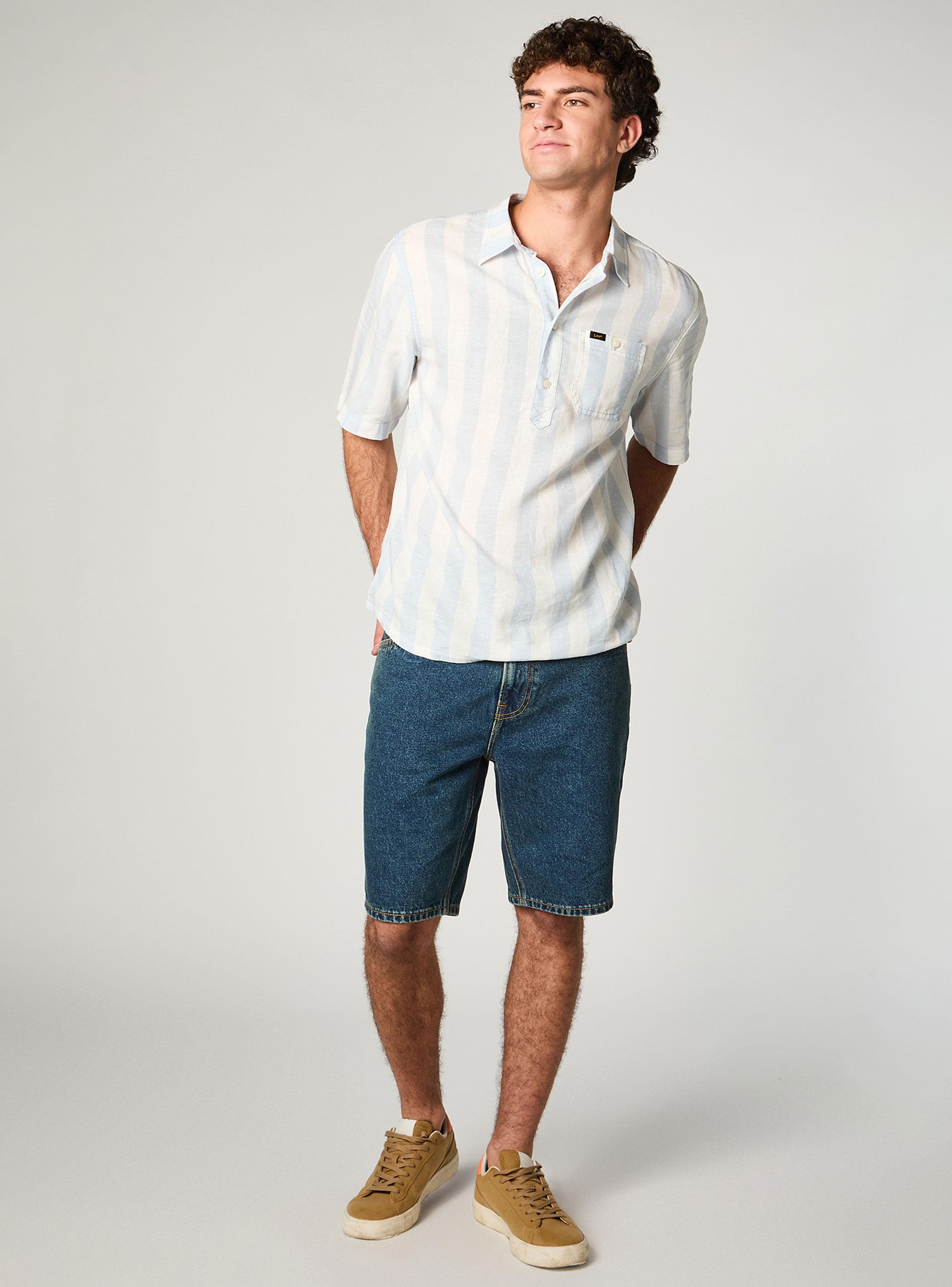 Short Denim Regular Fit-4