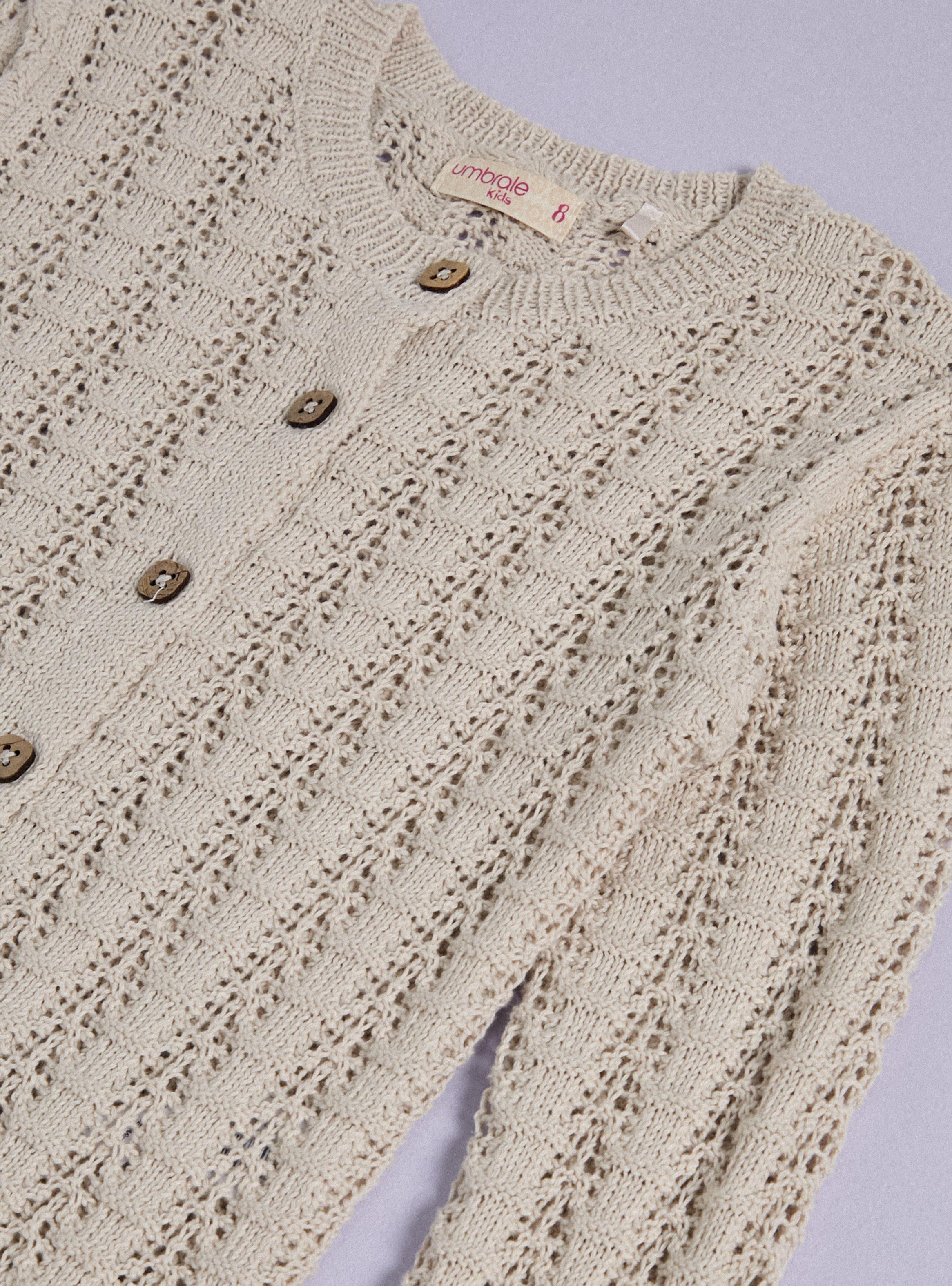 Chaleco Calado con Botones-3