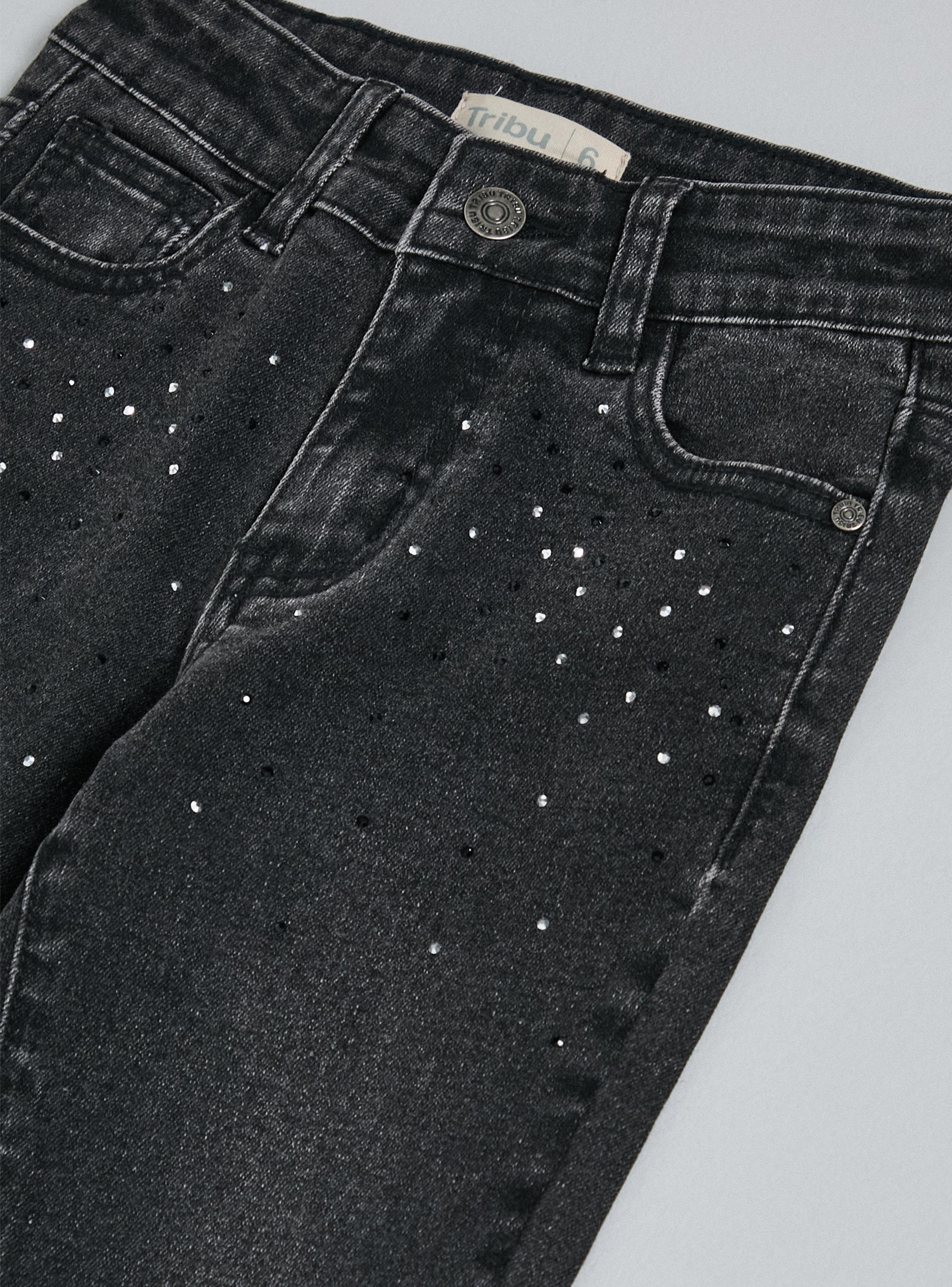 Jeans Denim Strass-3