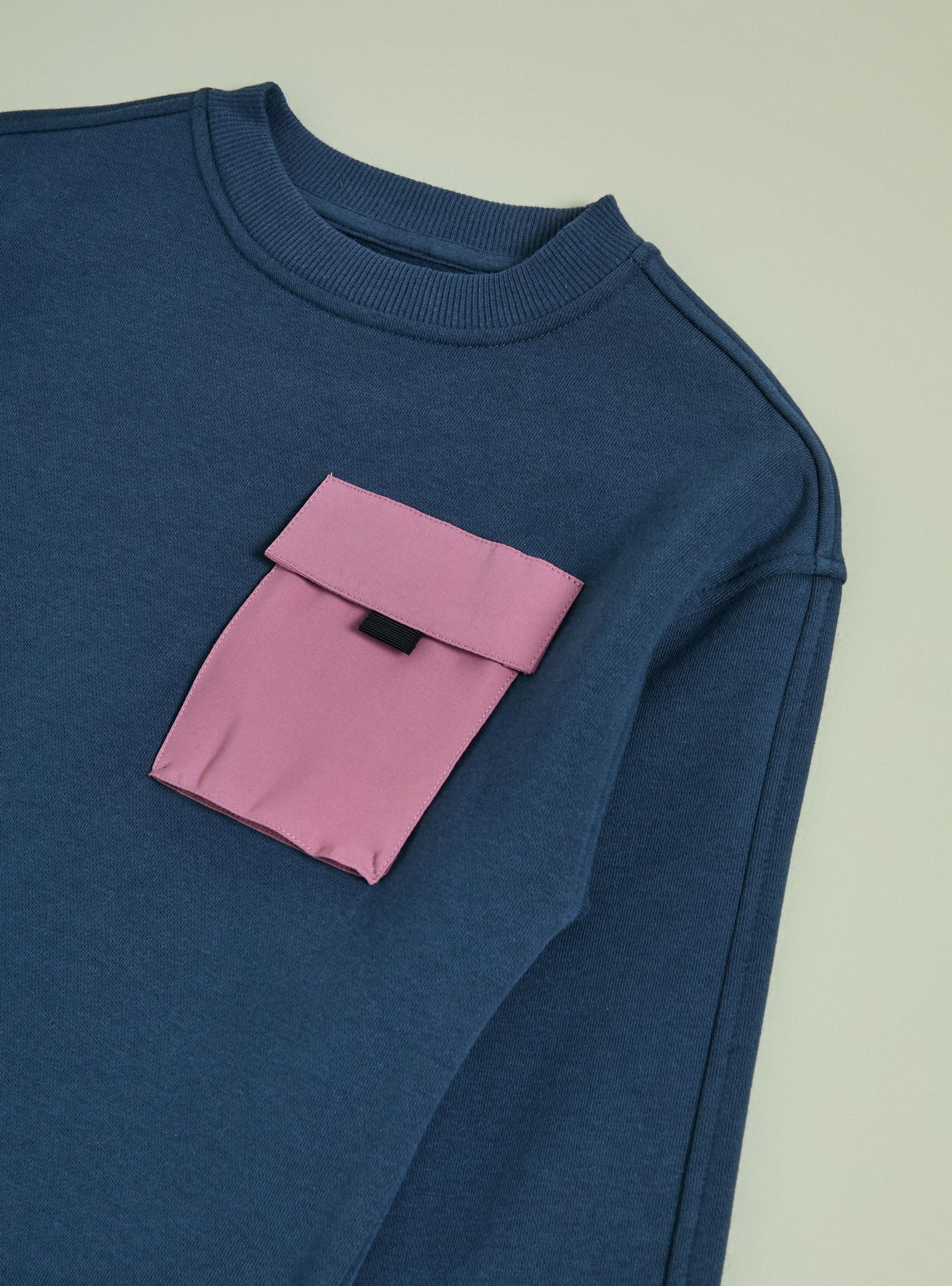 Polerón Cerrado con Bolsillo Color-3