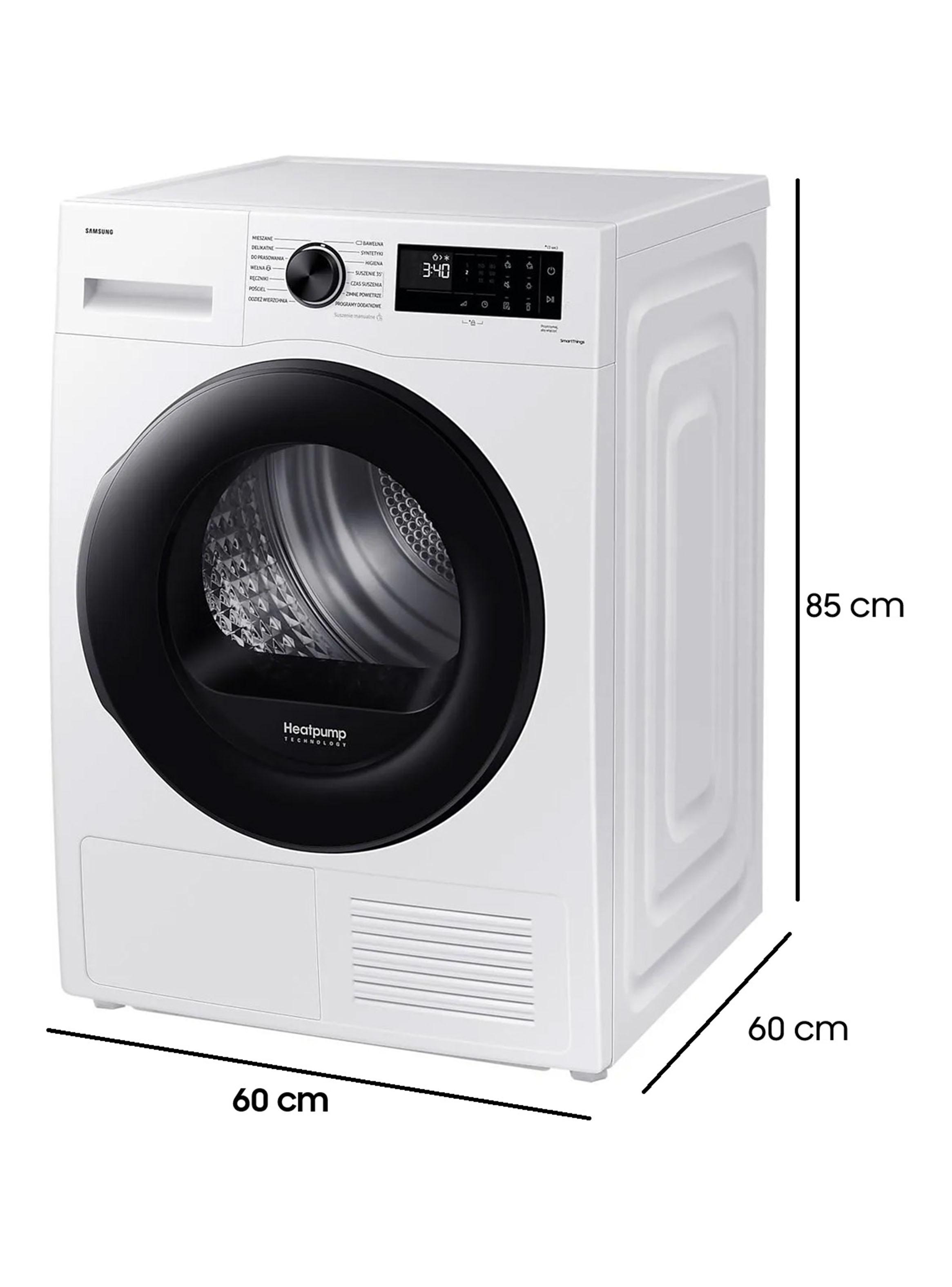 Secadora Frontal 9 Kg Bomba de Calor con SmartThings DV90CGC2A0AEZS-1