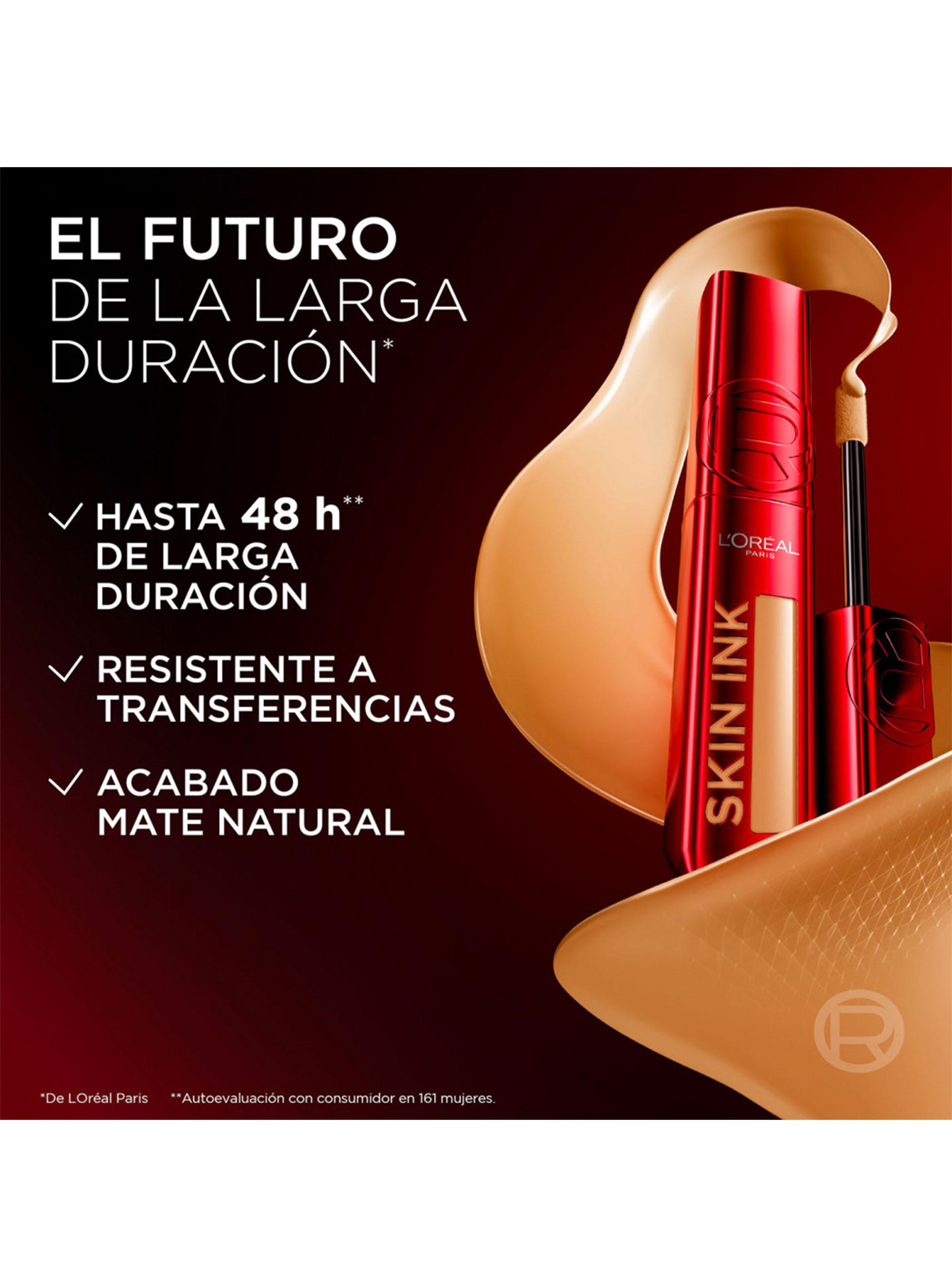 Base de Maquillaje Infaillible Skin Ink 140 Warm 15 ml-4