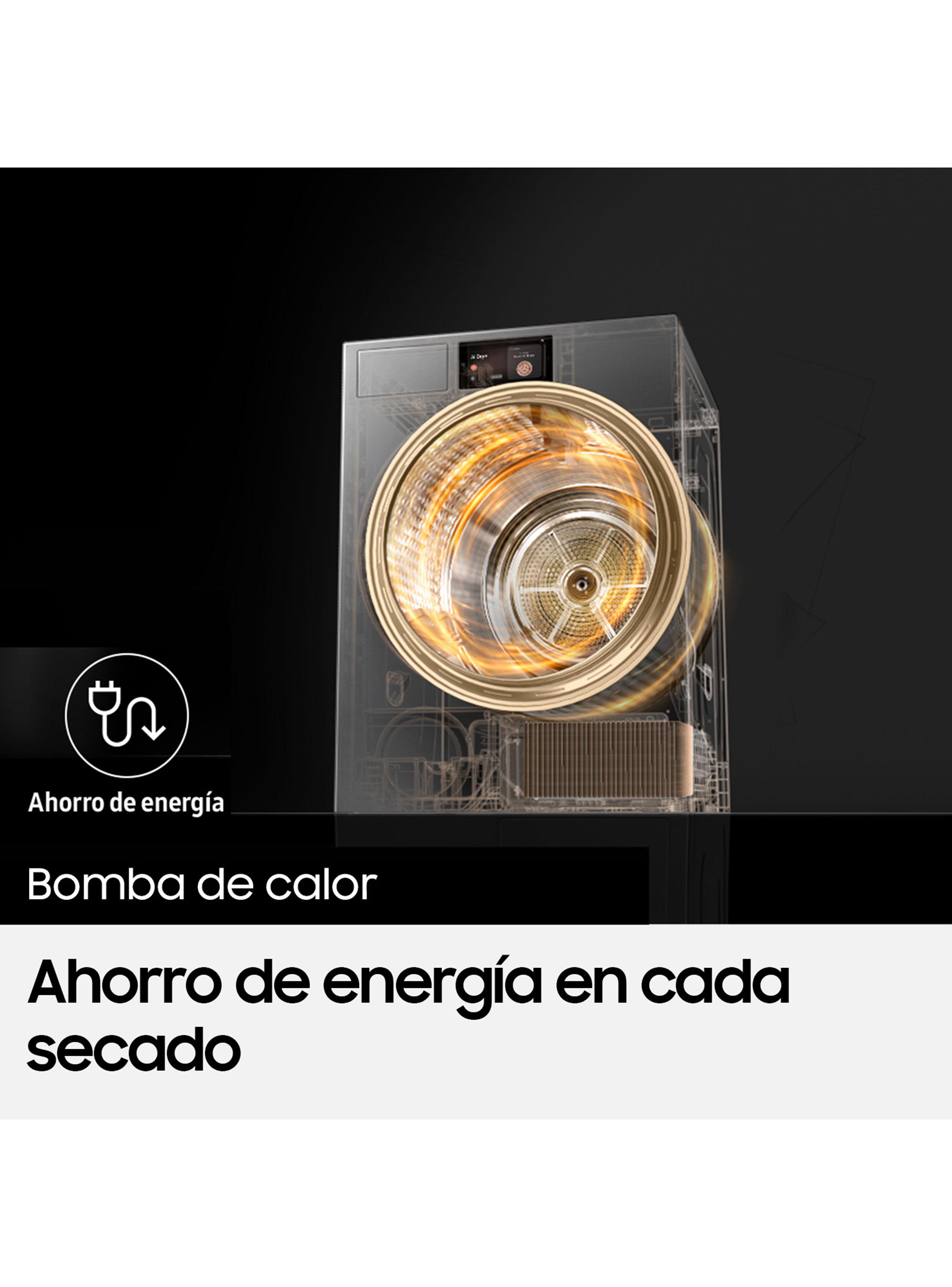 Secadora Frontal 17 Kg Bespoke AI con Bomba de Calor DV90F17CDSZS-7