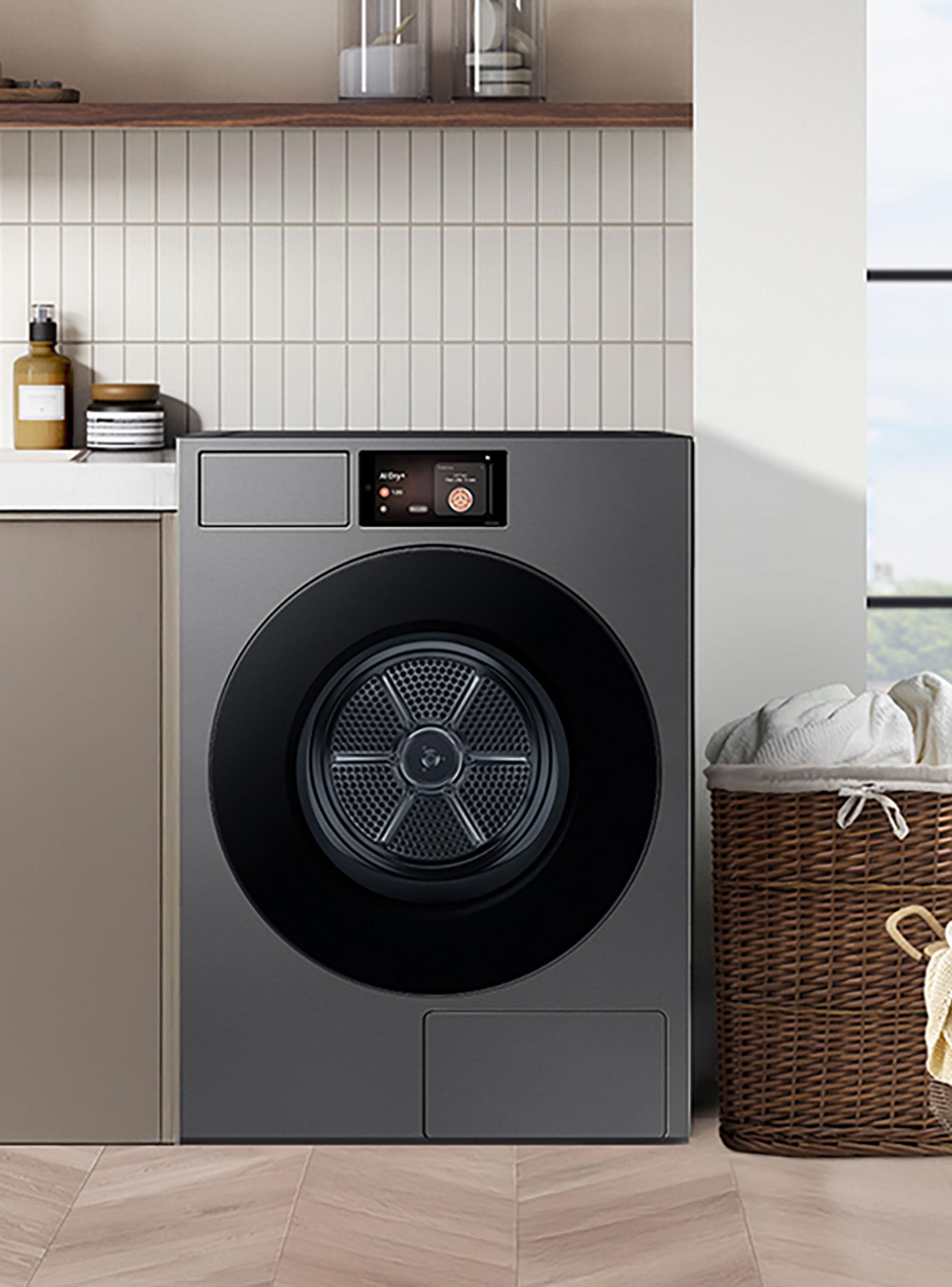 Secadora Frontal 17 Kg Bespoke AI con Bomba de Calor DV90F17CDSZS-3