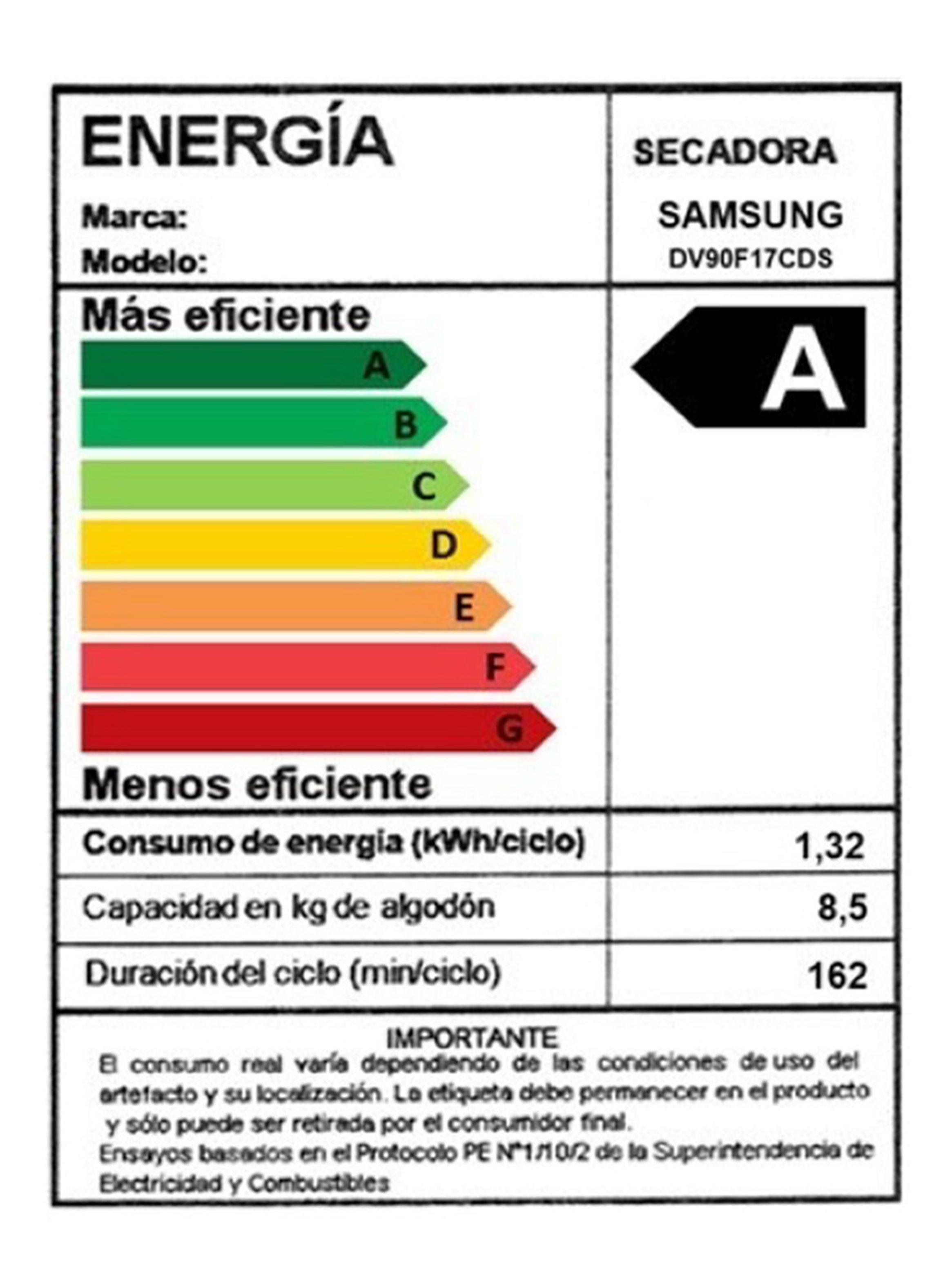 Secadora Frontal 17 Kg Bespoke AI con Bomba de Calor DV90F17CDSZS-10