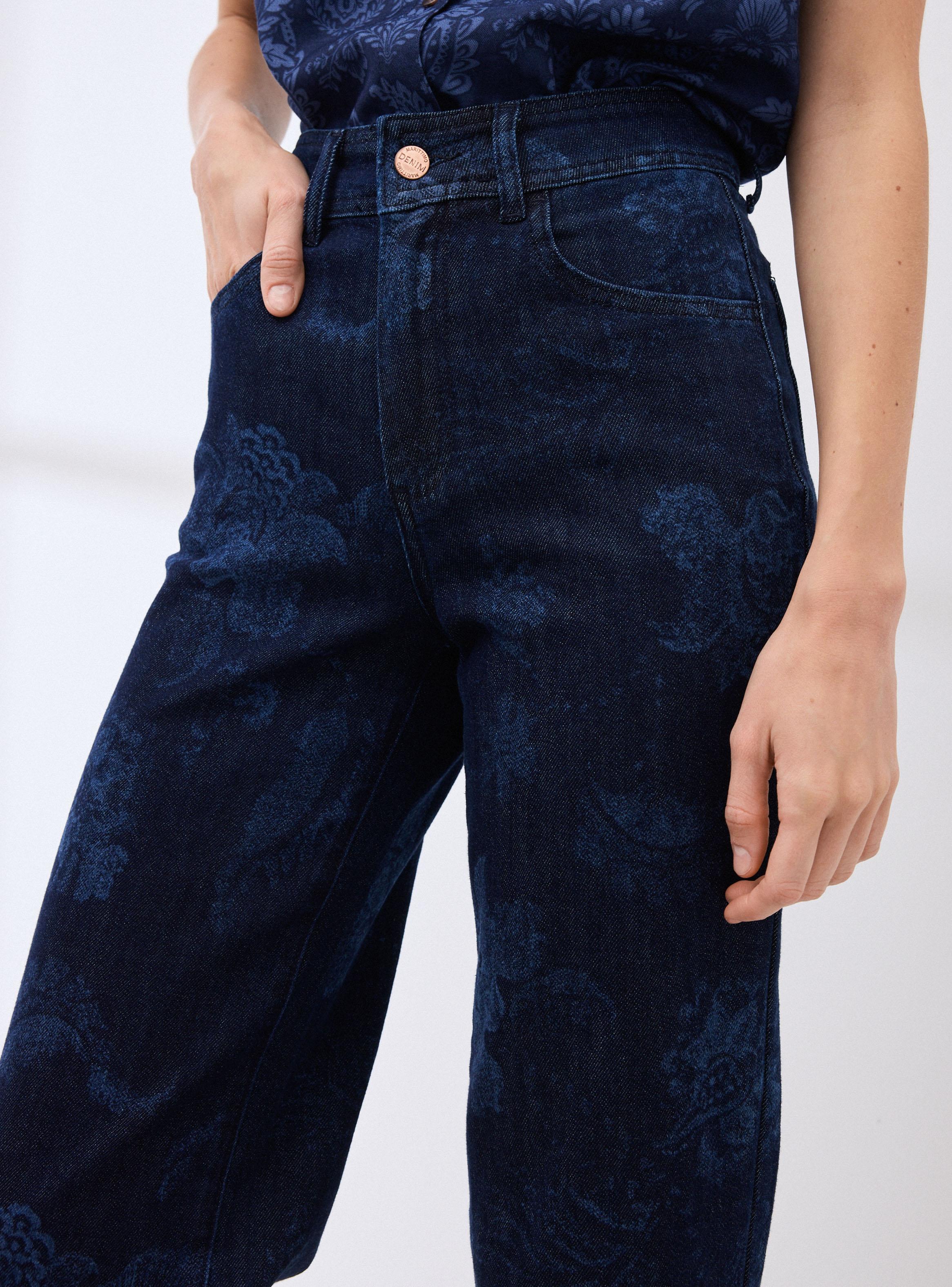 Jeans Tipo Marine Estampado-2