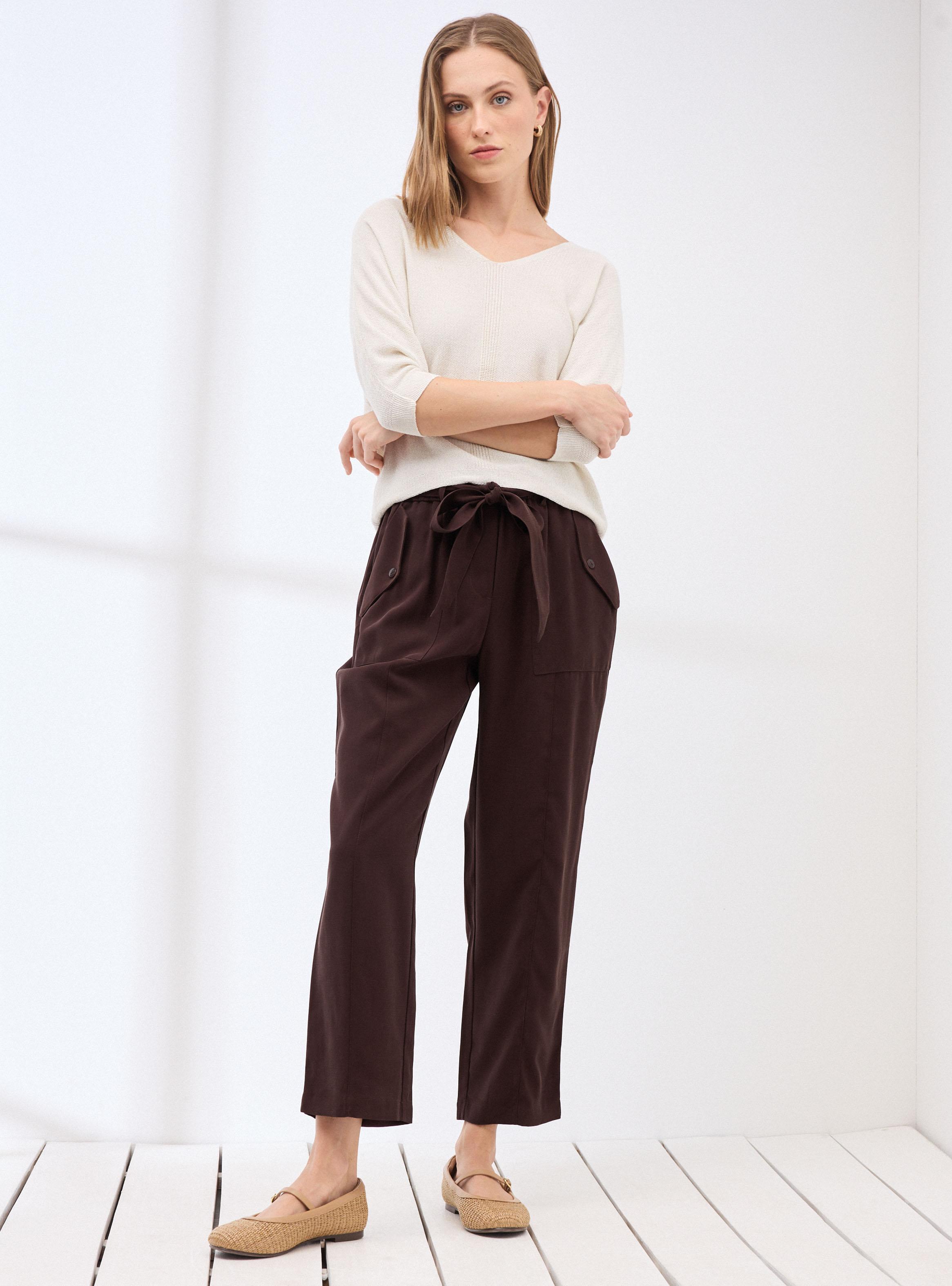 Sweater Tejido con Textura e Hilo Metalizado-4