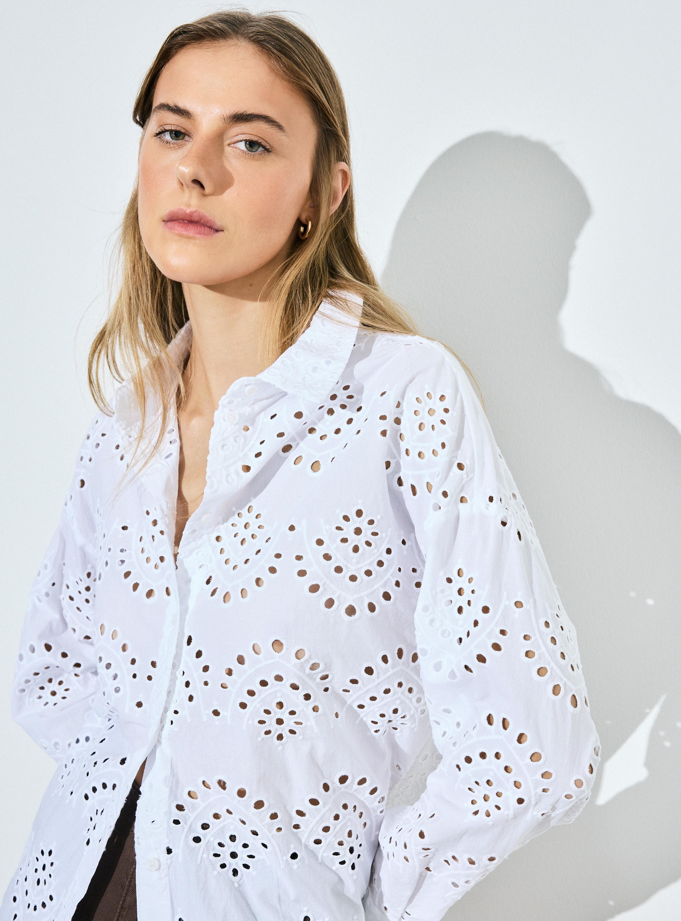 Blusa Camisera Broderie-2