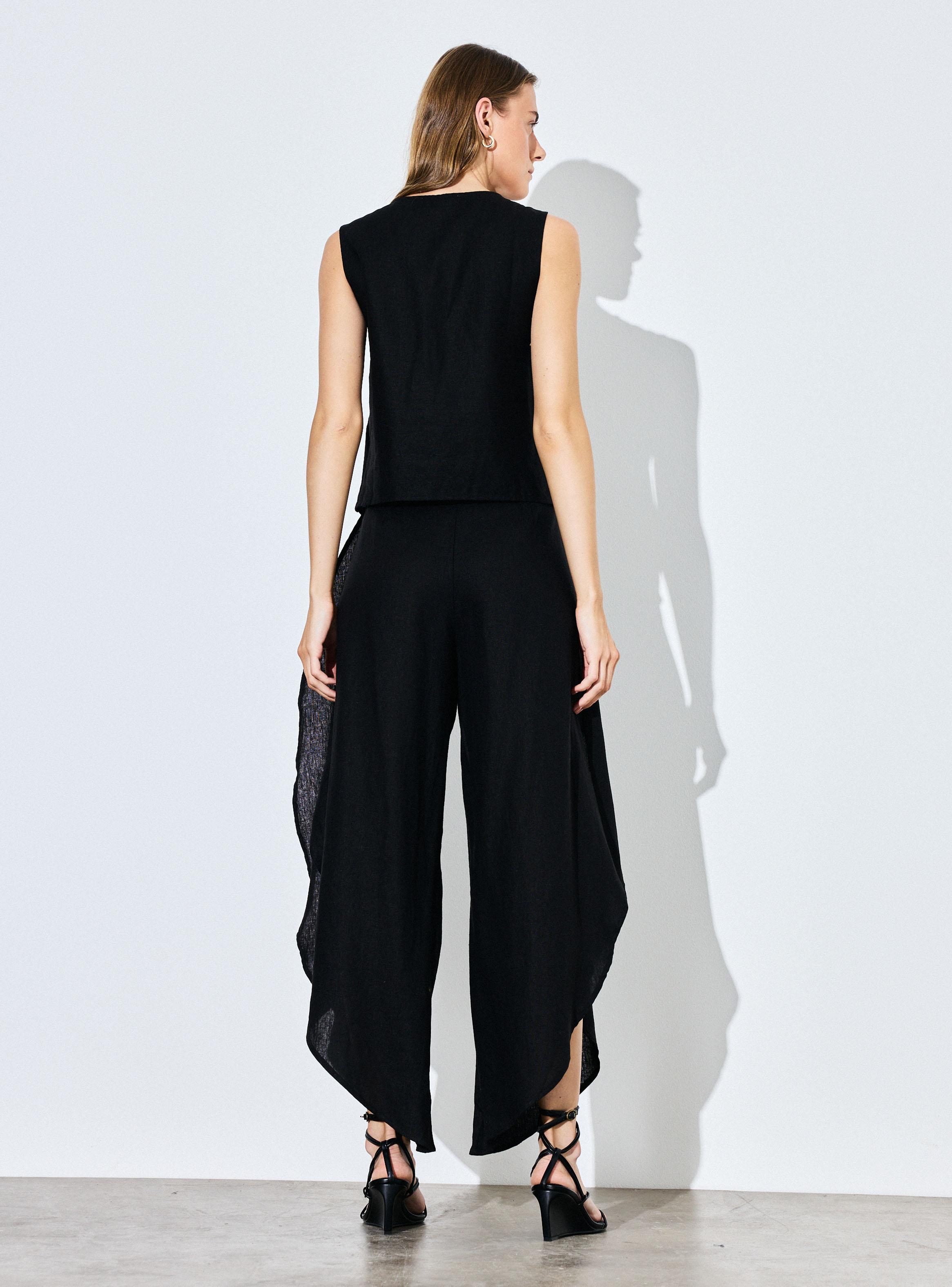 Pantalón Aladino Tipo Bombacho de Lino-5