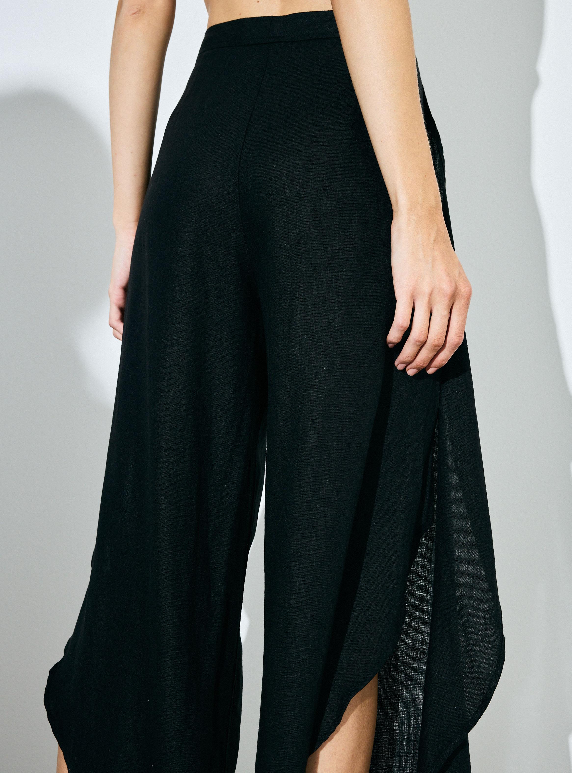 Pantalón Aladino Tipo Bombacho de Lino-3