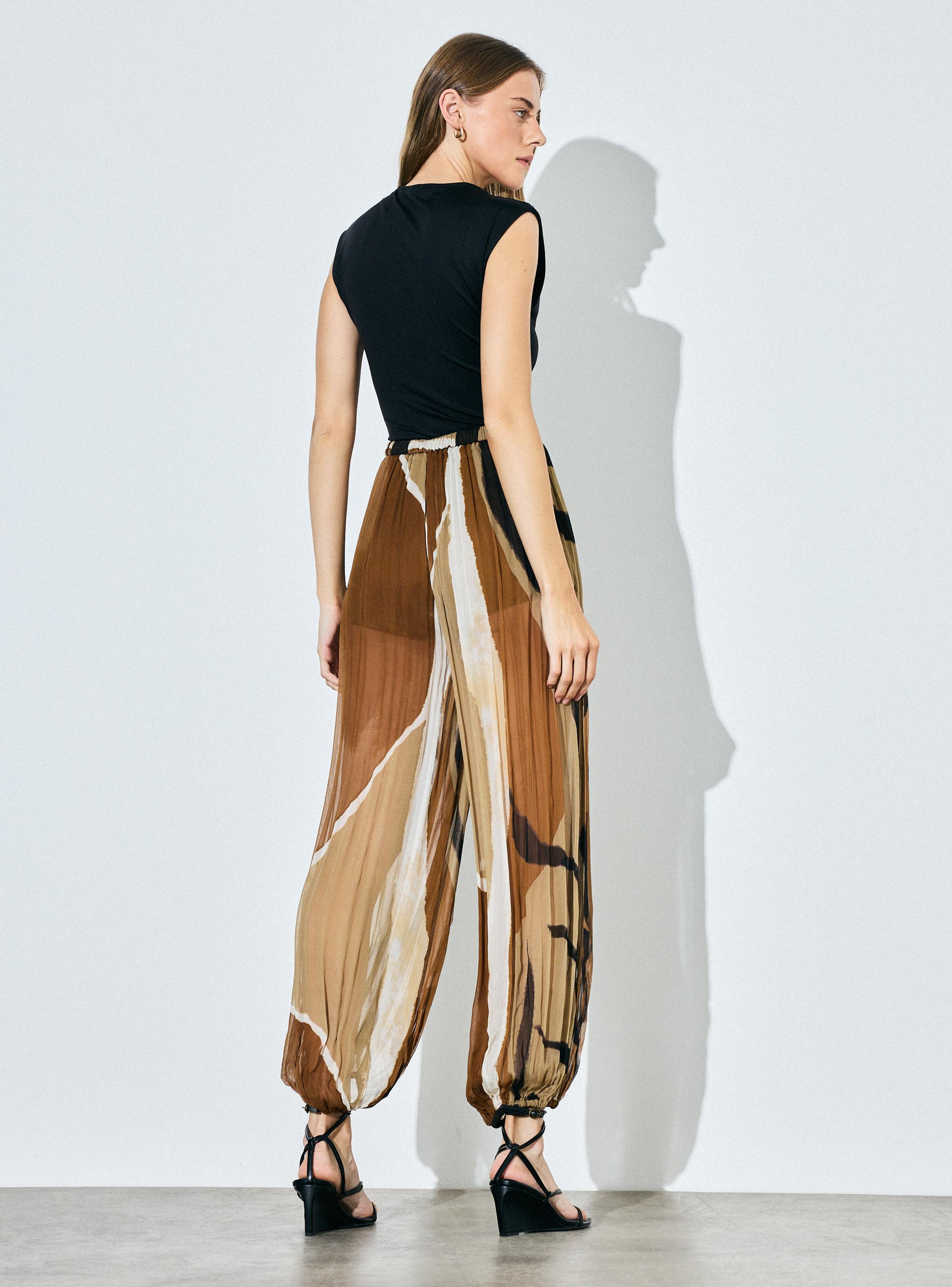 Body sin Mangas y Escote Drapeado-5