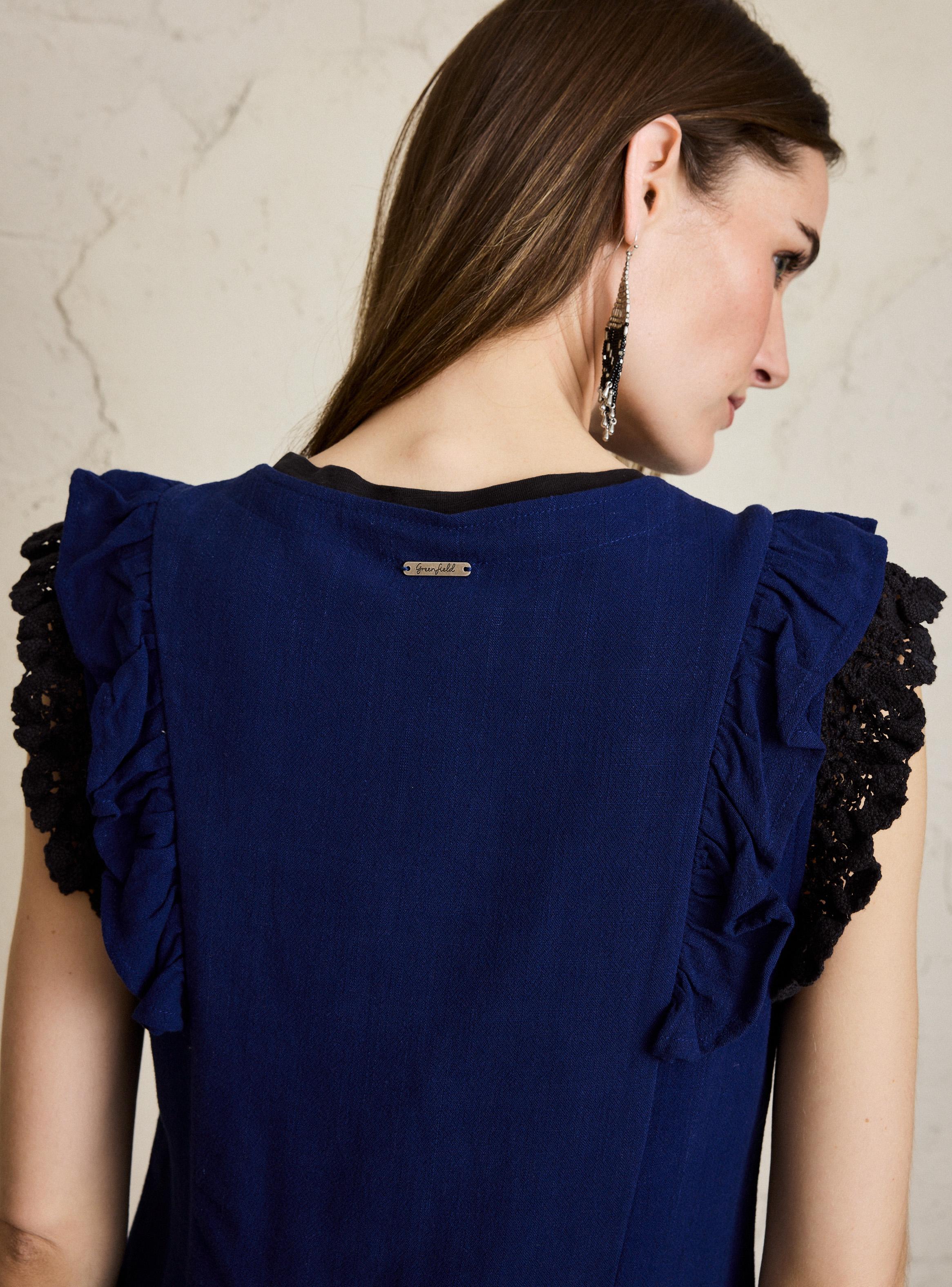 Chaqueta Tipo Vest Bordado-3