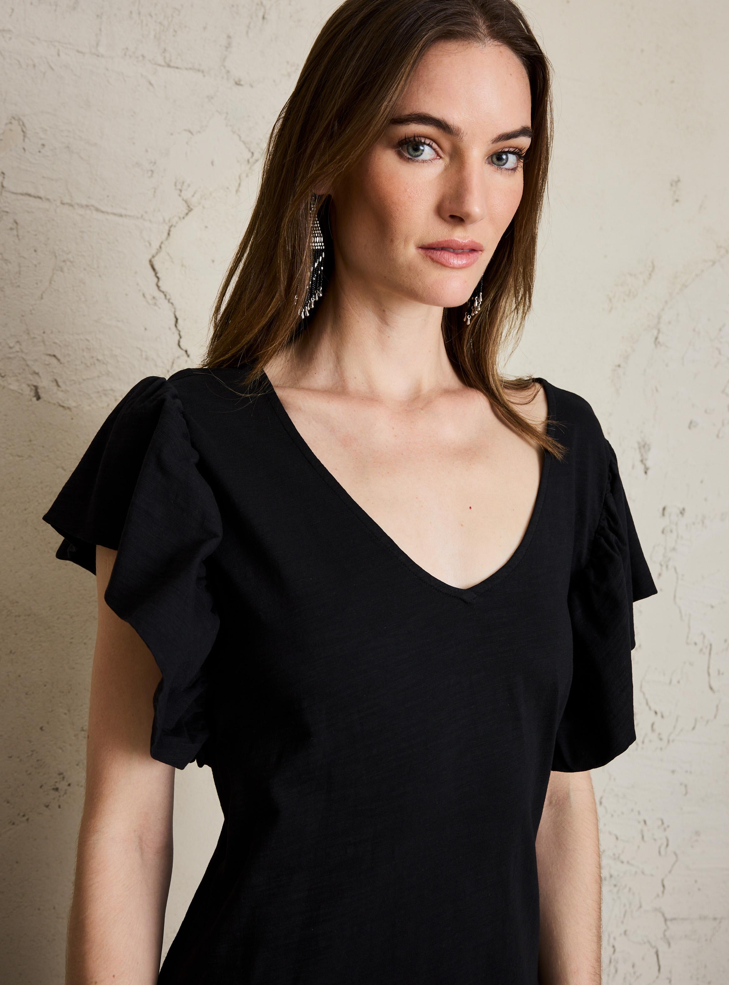 Vestido con Capas y Vuelos-2