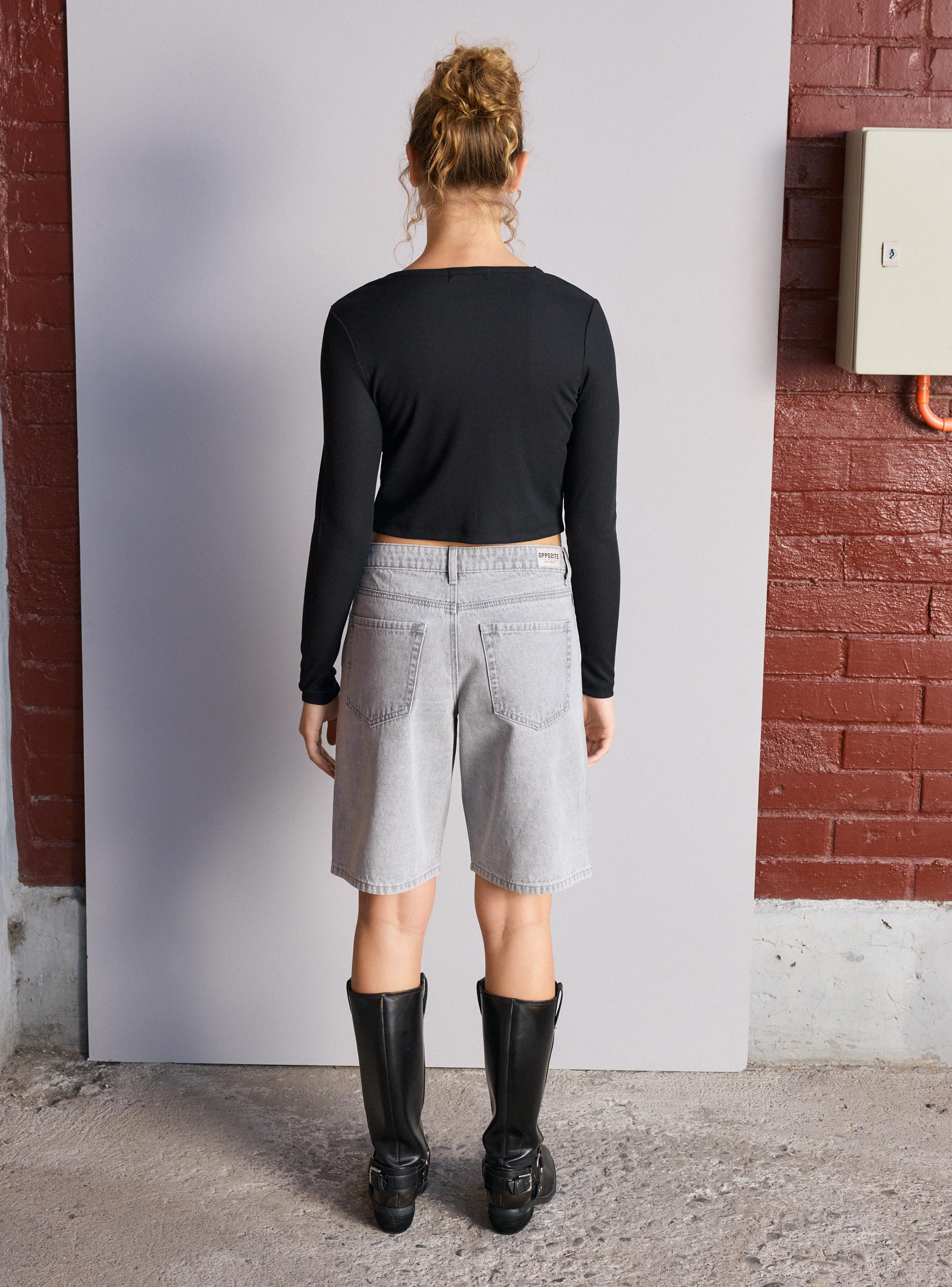 Polera Manga Larga Multi Botón-5